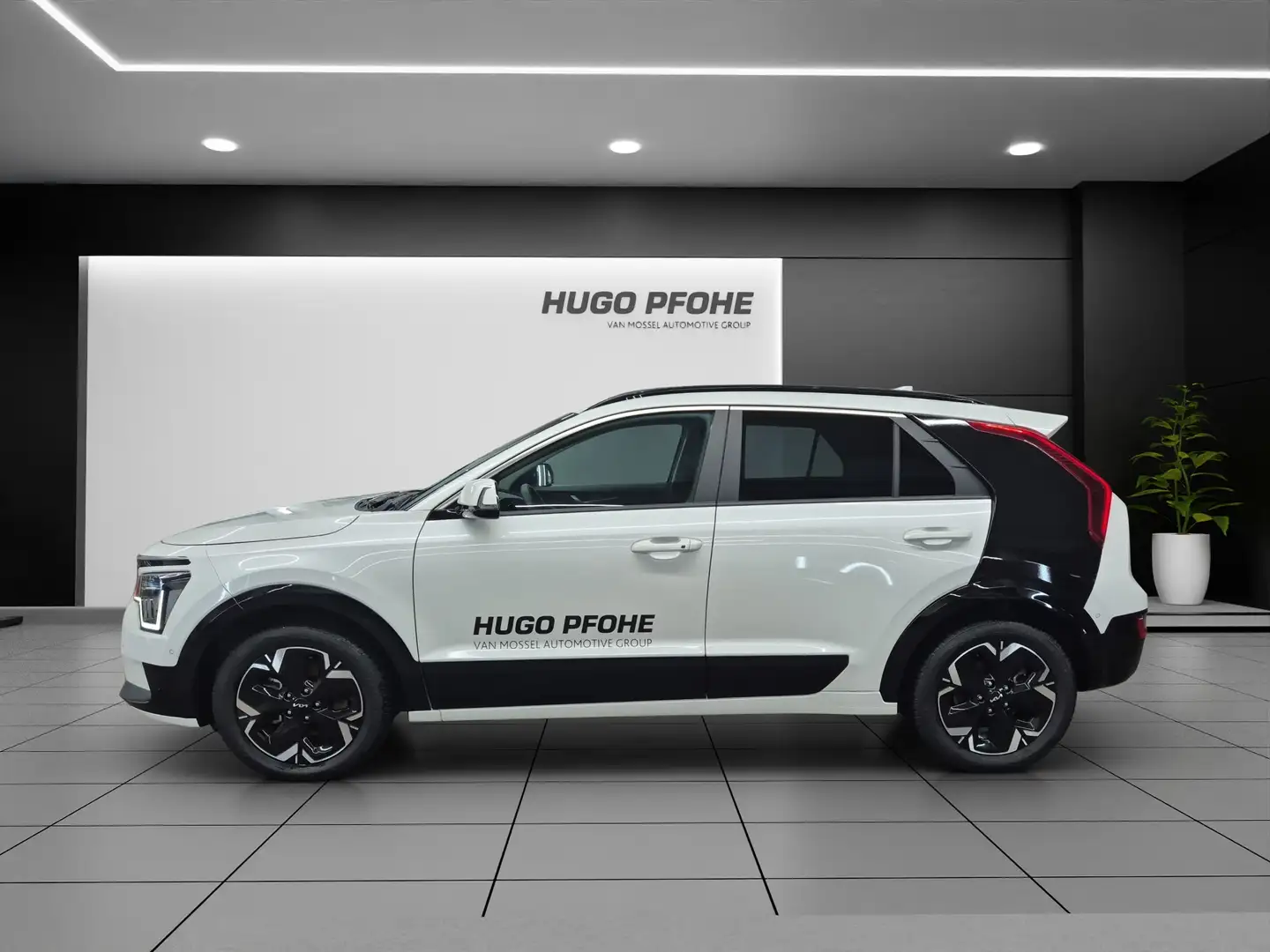 Kia Niro Inspiration 150 kW/ Leder/ Navi/ LED/ 1.Hand / Gar Weiß - 2