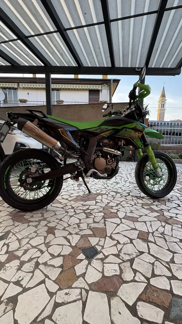 KL Motors XKE Motard motard Verde - 1