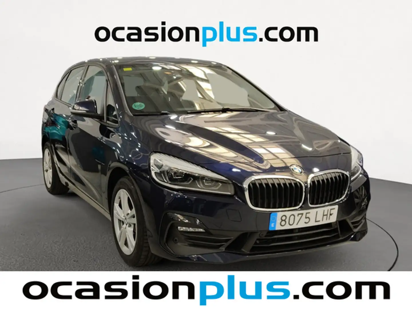BMW 218 218dA Active Tourer Bleu - 2