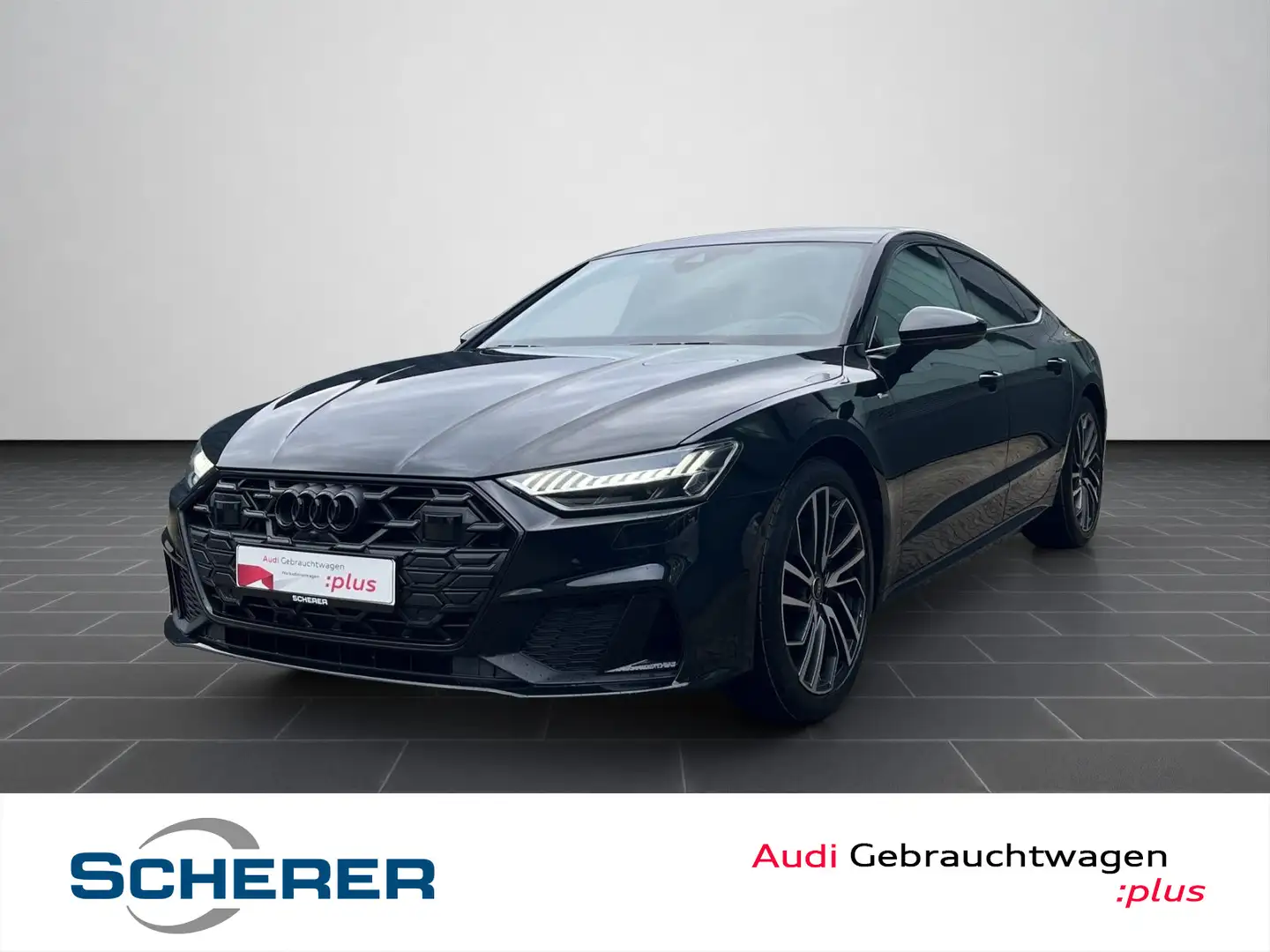 Audi A7 50 TDI S line quat./tiptr. AHK/HD-M Schwarz - 1