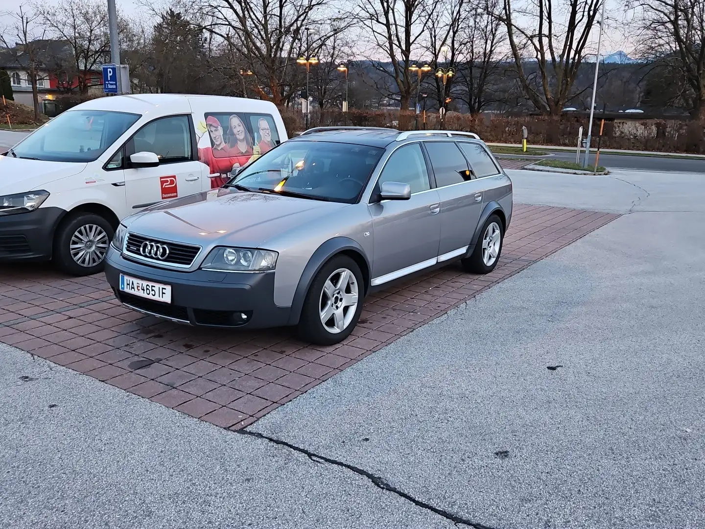 Audi A6 allroad quattro Low Range 2,5 TDI Gümüş rengi - 1