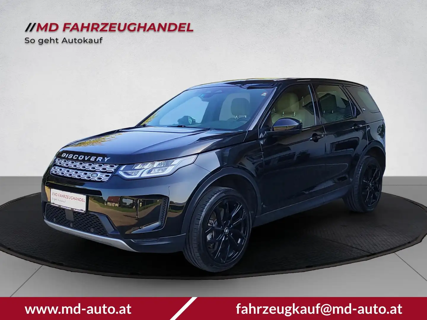 Land Rover Discovery D200 AWD Aut S Leder 150 kW (204 PS), Allrad Schwarz - 1