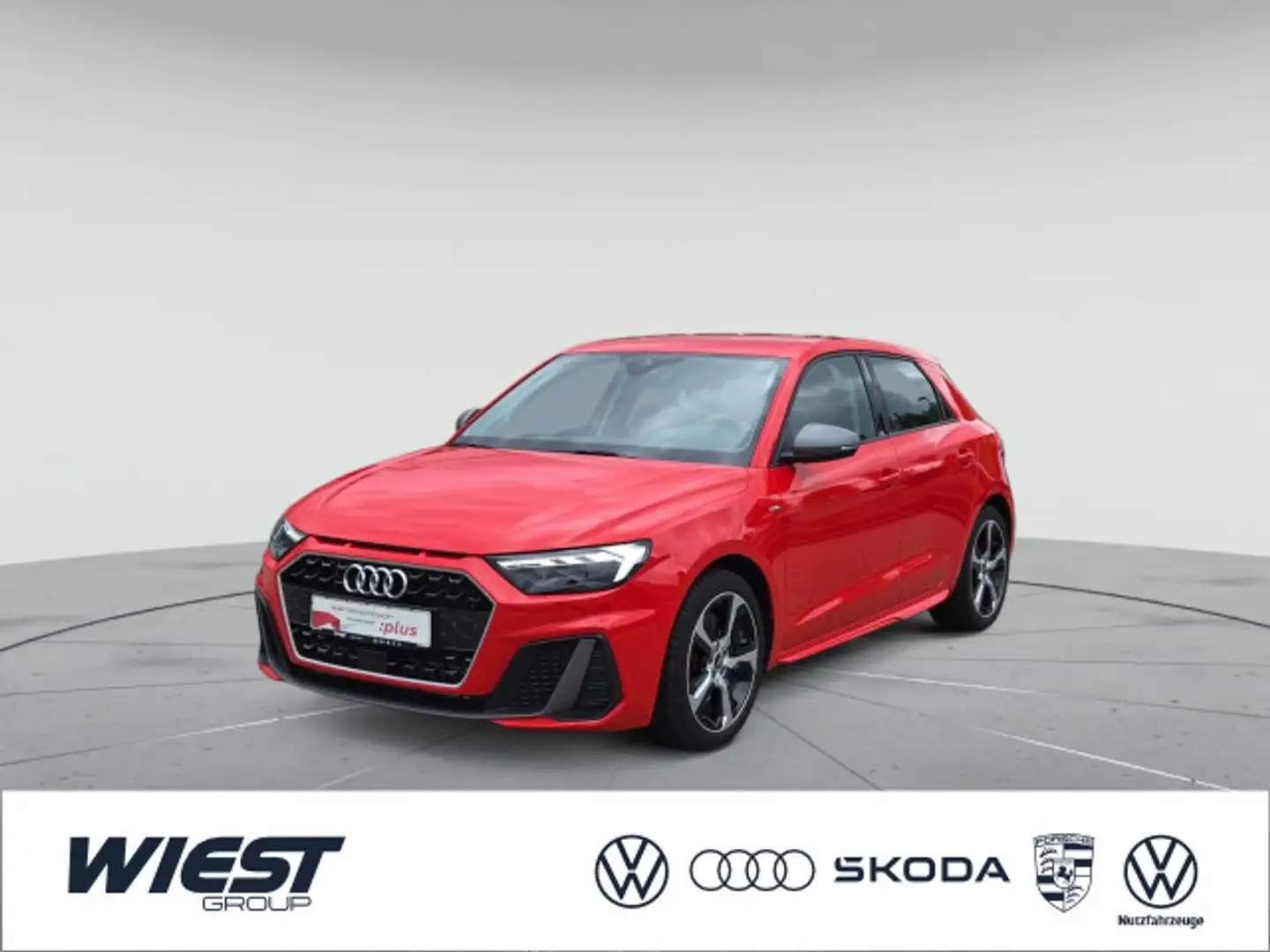 Audi A1 S line 40 TFSI S tronic, LED/PDC/NA Rojo - 1