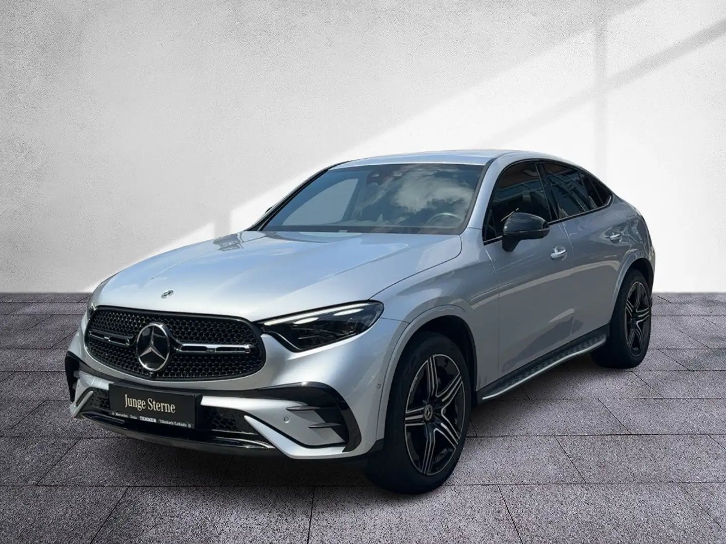 Mercedes-Benz GLC 400 e 4M Coupé NP: 103.526 AIR DISTR PREM Silber - 2
