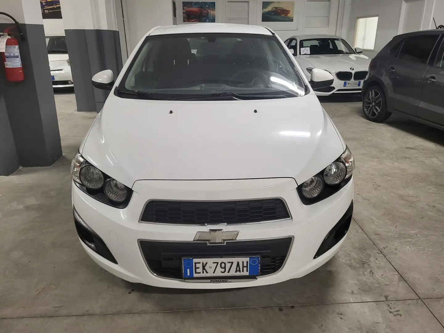 Chevrolet Aveo 1.2 LTZ 86cv 5p PREZZO REALE!! GARANZIA 12 MESI!! Bianco - 2