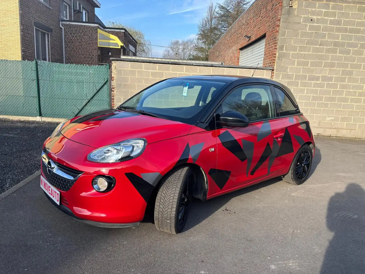 Opel Adam 1.0i Turbo Glam*BLUETH PARKSENSOR CRUISE Rouge - 2