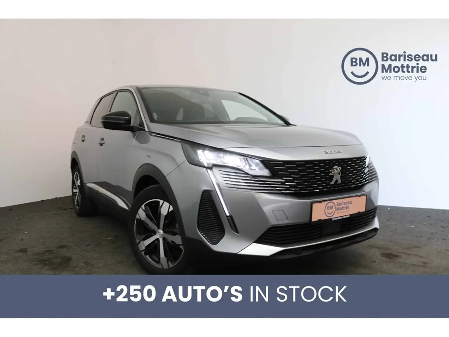 Peugeot 3008 1.2 TURBO STYLE *BTW AFTREKBAAR*AUTOMAAT*LED*CAMER Grey - 1