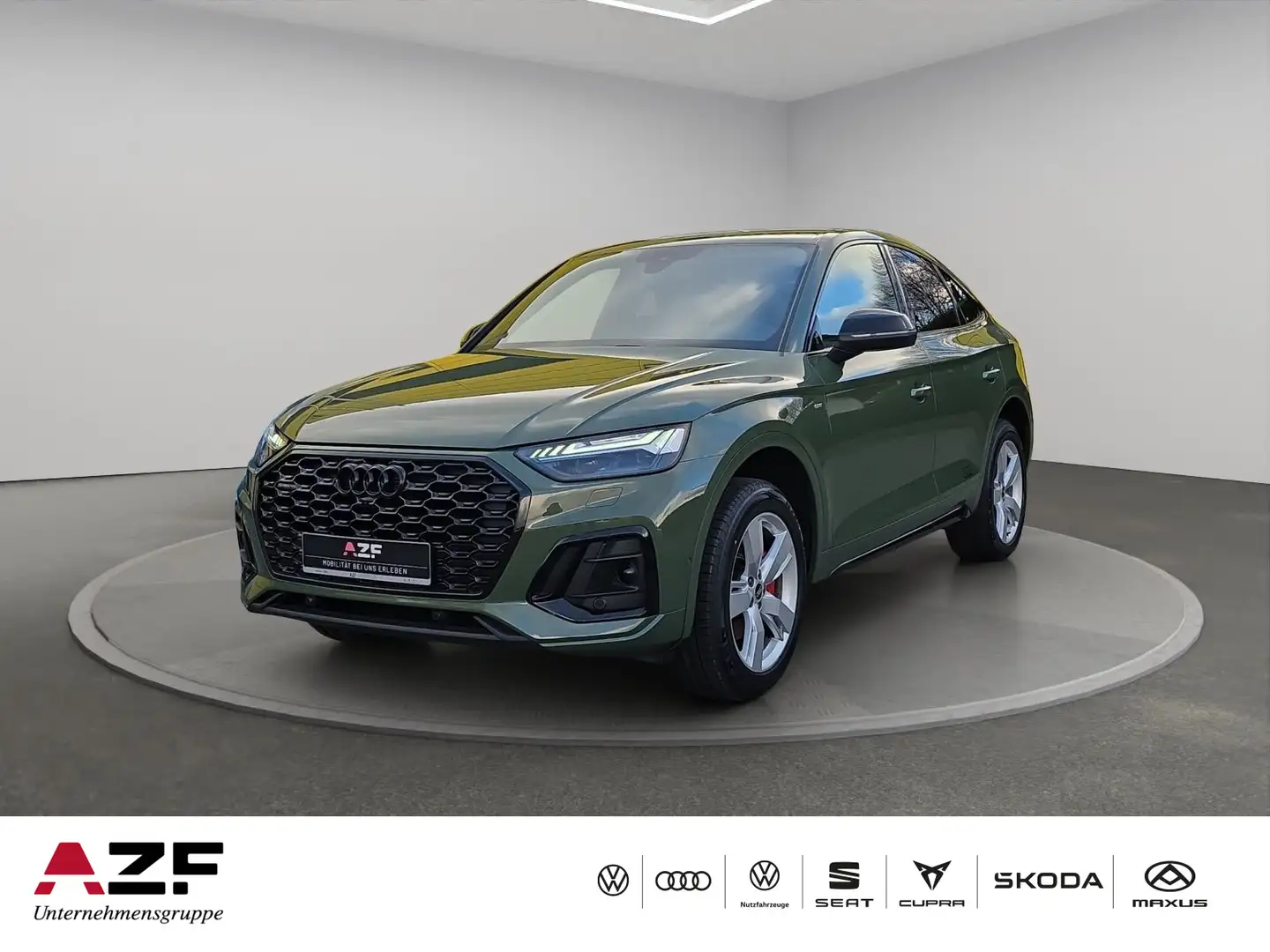 Audi Q5 40 TDI qu s line edition one MATRIX Grün - 1