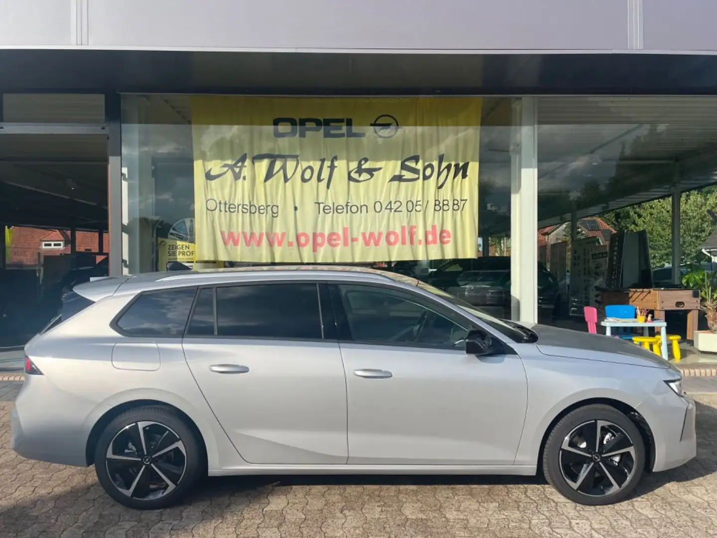 Opel Astra L ST ELEGANCE +LED+AHK+SHZ+PDC+KAMERA+ACC+ Silber - 1