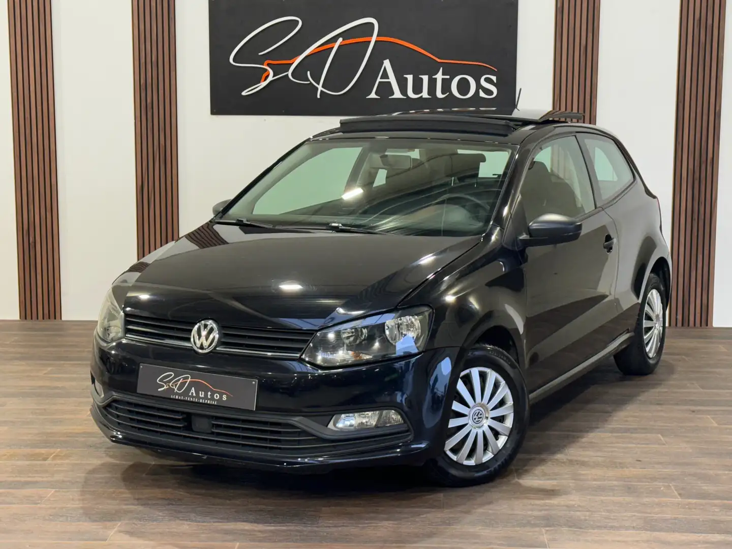 Volkswagen Polo Polo 1.0i Trendline Zwart - 1
