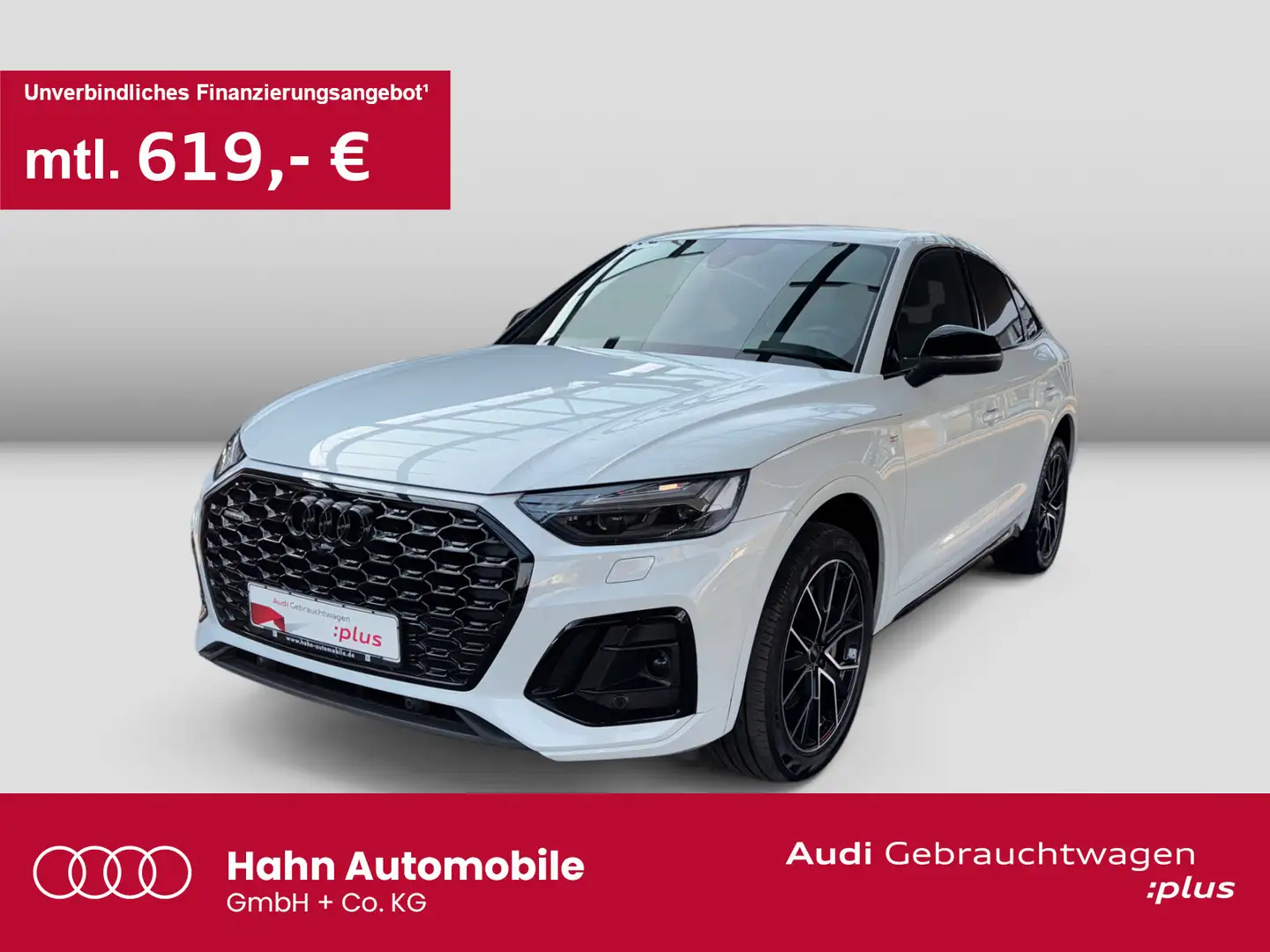 Audi Q5 50TDI quattro S-Line Matrix AHK Vir Weiß - 1