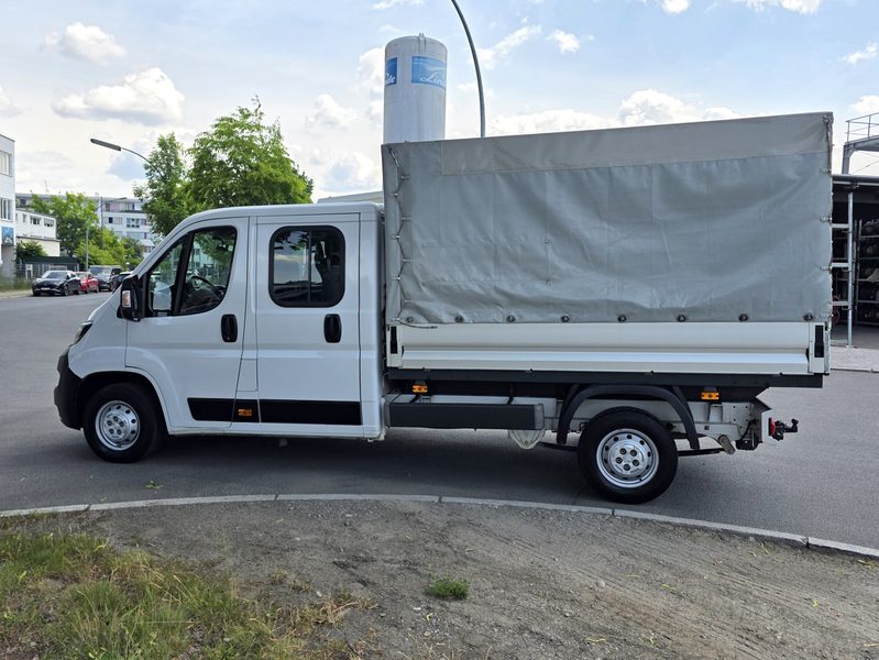 Peugeot Boxer Doka L3, 7 SITZER, PRITSCHE PLANE, KLIMA, AHK — photo 8