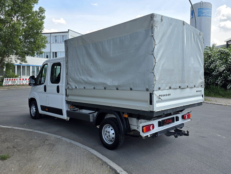 Peugeot Boxer Doka L3, 7 SITZER, PRITSCHE PLANE, KLIMA, AHK — photo 7