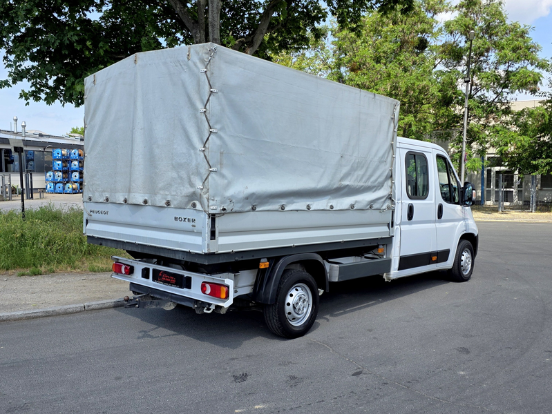 Peugeot Boxer Doka L3, 7 SITZER, PRITSCHE PLANE, KLIMA, AHK — photo 5