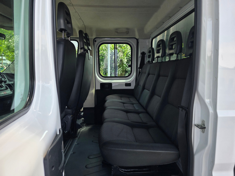 Peugeot Boxer Doka L3, 7 SITZER, PRITSCHE PLANE, KLIMA, AHK — photo 14
