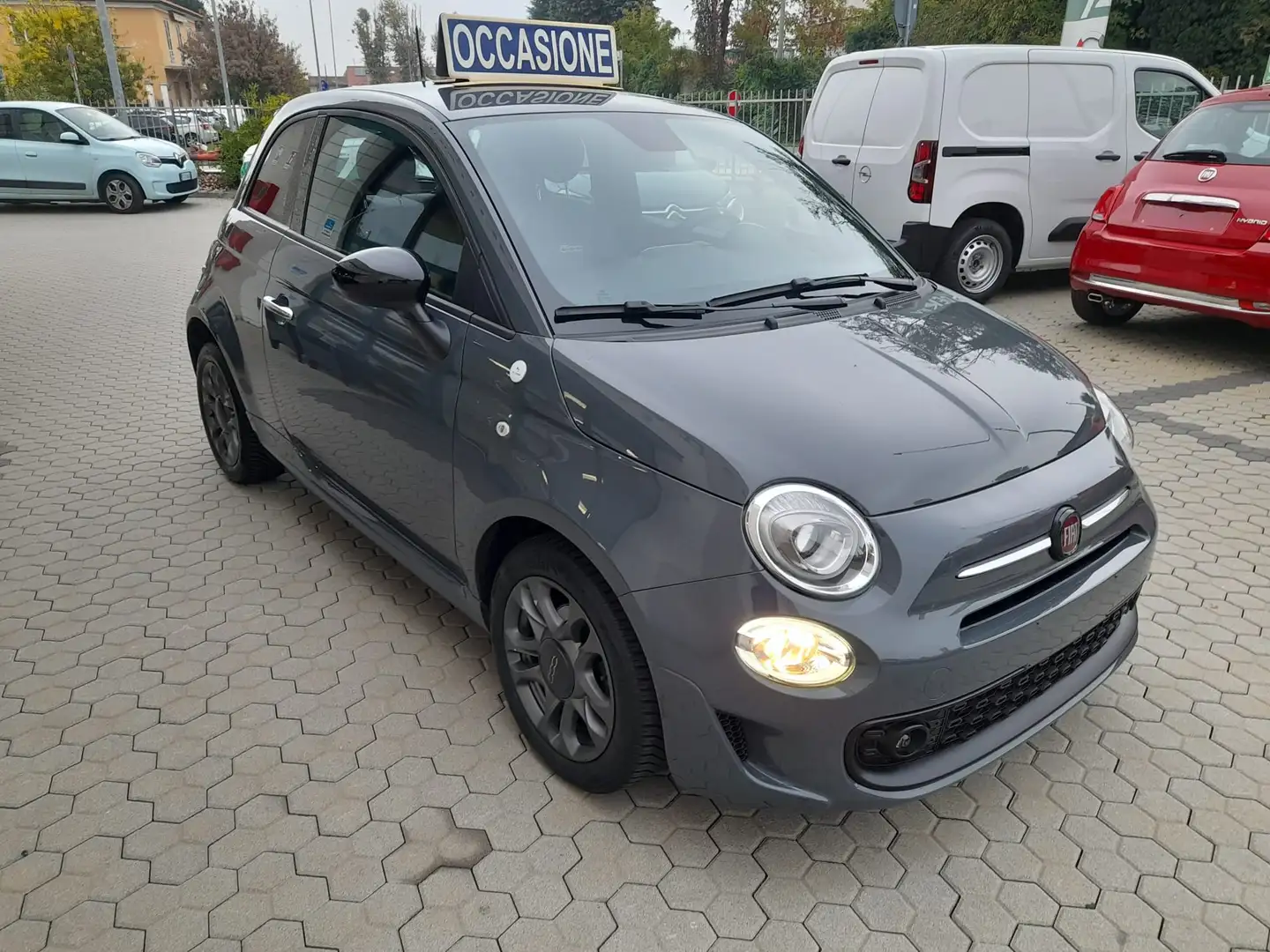 Fiat 500 500 1.0 hybrid Hey Google 70cv Grigio - 2