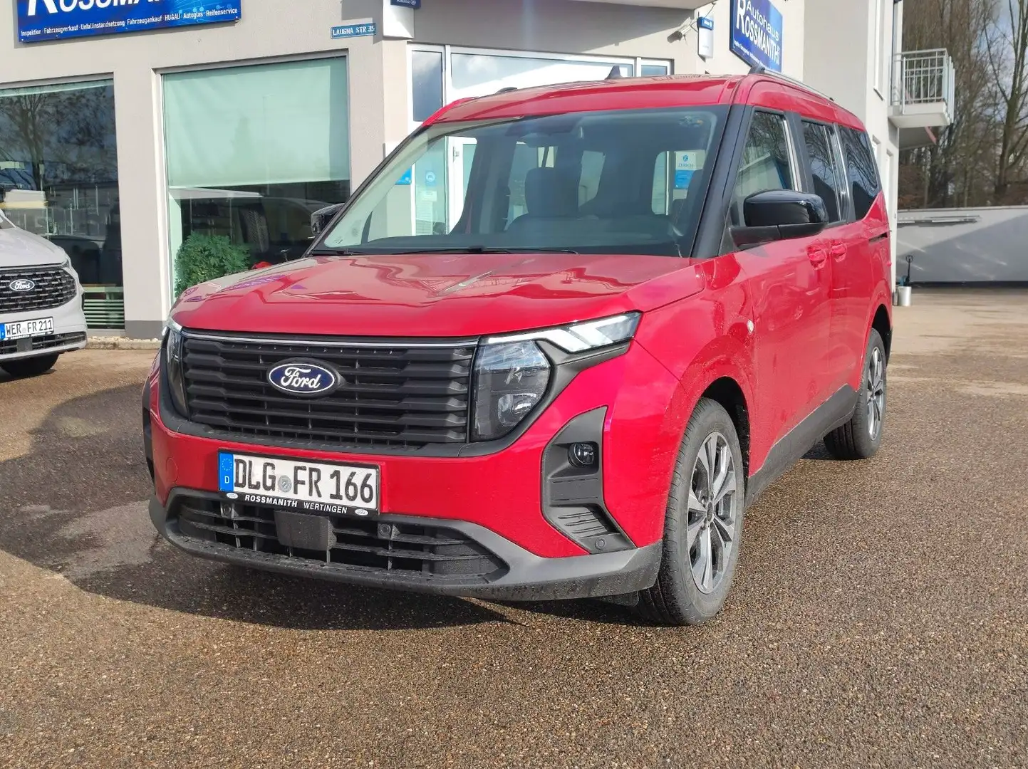 Ford Tourneo Courier 1.0 Aut Titanium*Winter/LED Tag Rot - 1