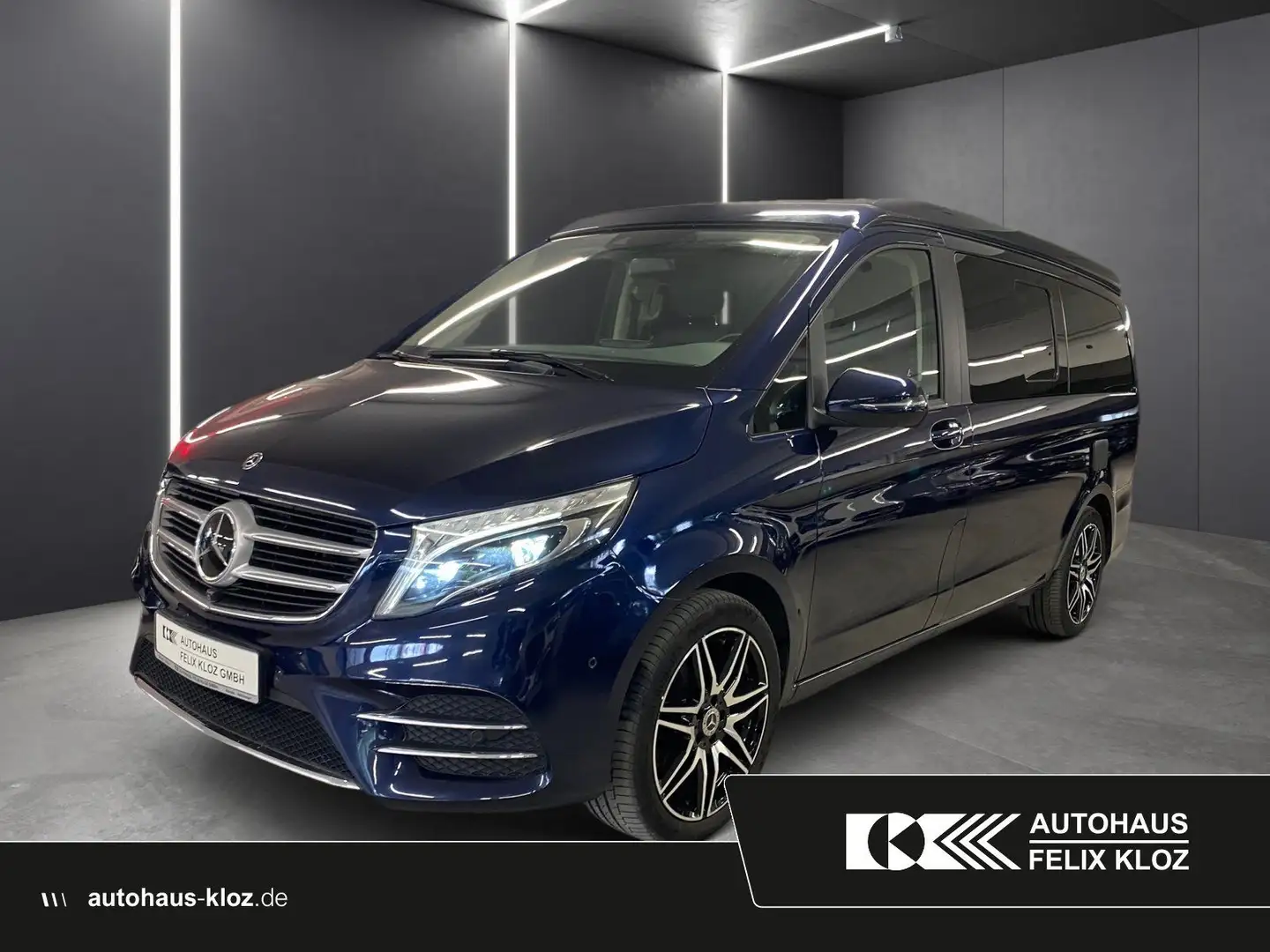 Mercedes-Benz V 250 Marco Polo 250 d ED 4M AMG*Küche*Coman*Distr*AHK Blau - 1