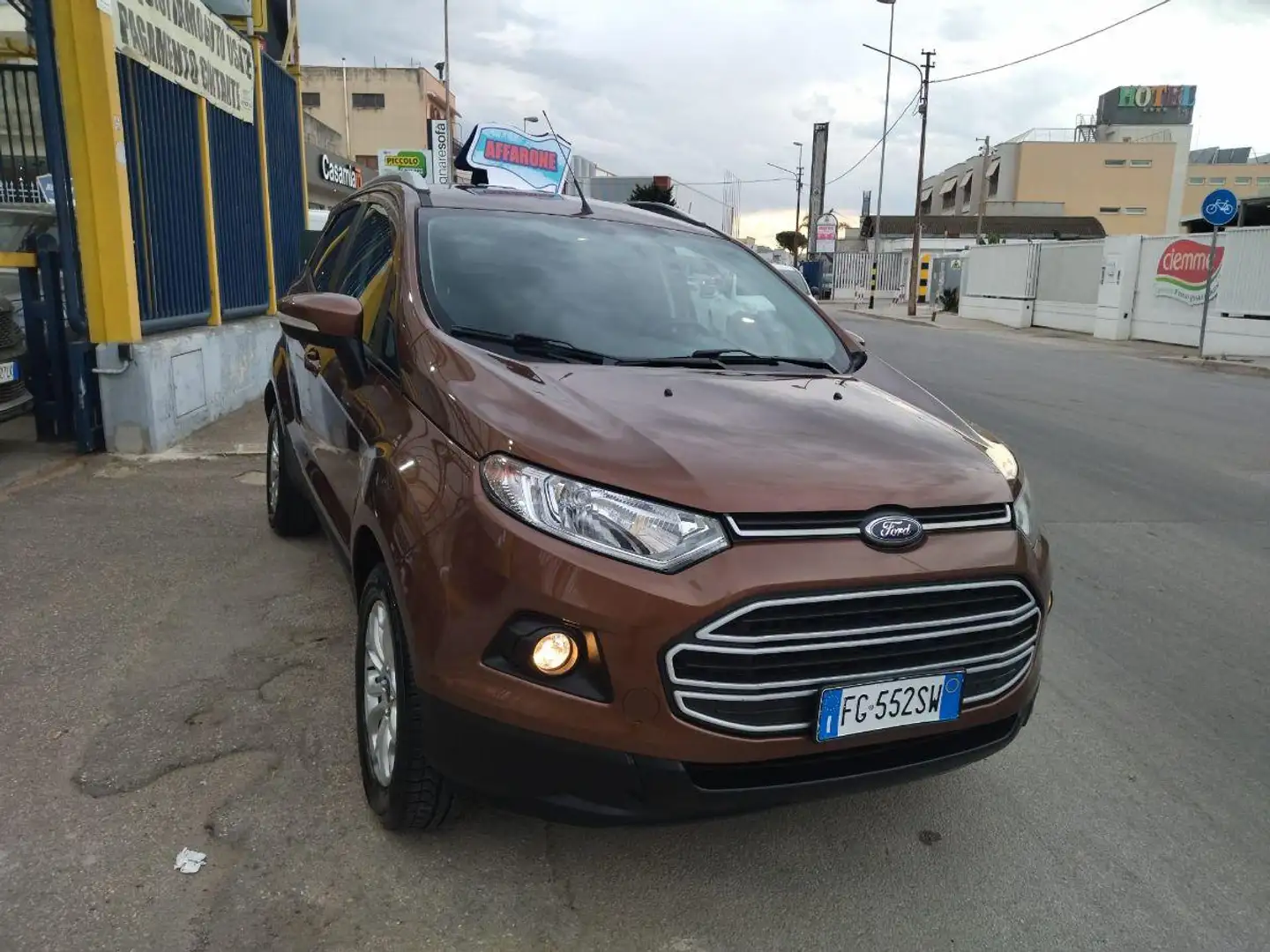 Ford EcoSport 1.5 TDCi 95 CV Titanium Marrone - 1