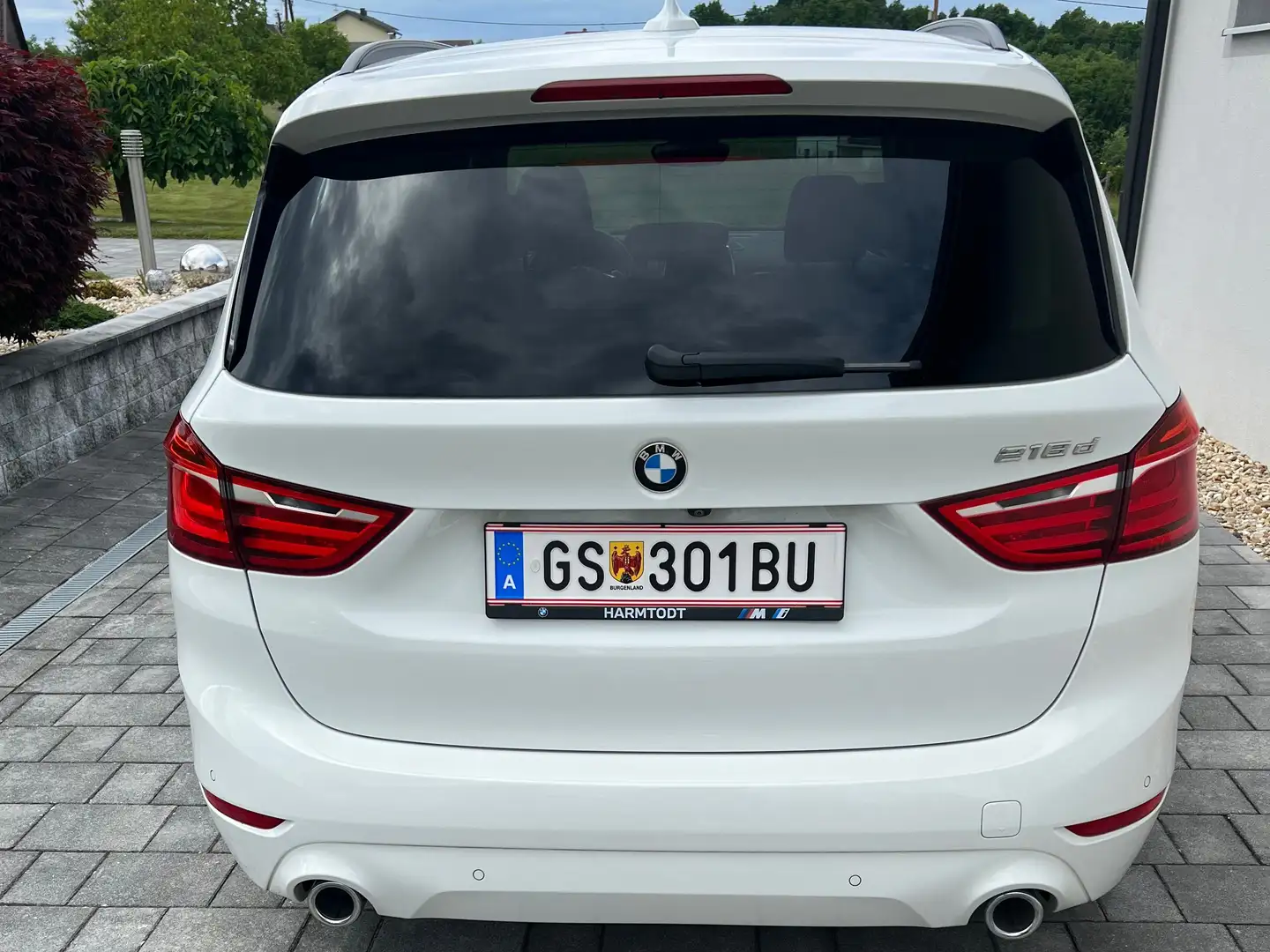 BMW 218 BMW 218d Grand Tourer Kombi / Family Van Weiß - 2