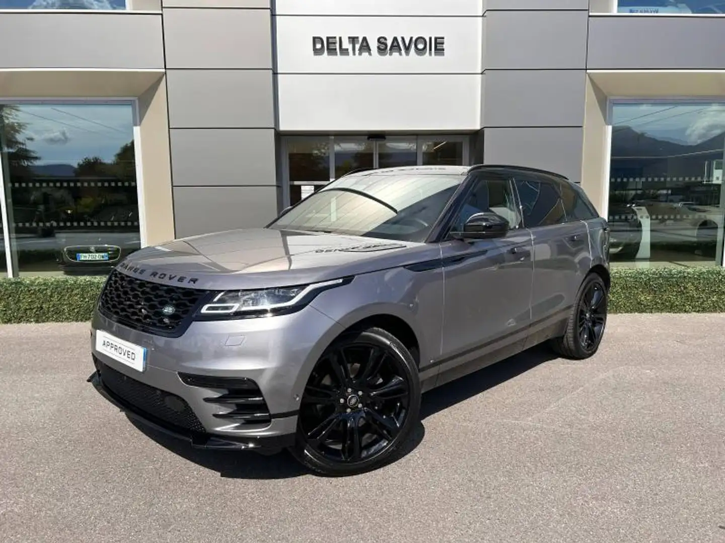 Land Rover Range Rover Velar 3.0D V6 300ch R-Dynamic SE AWD BVA TVA RECUPERABLE Gris - 1