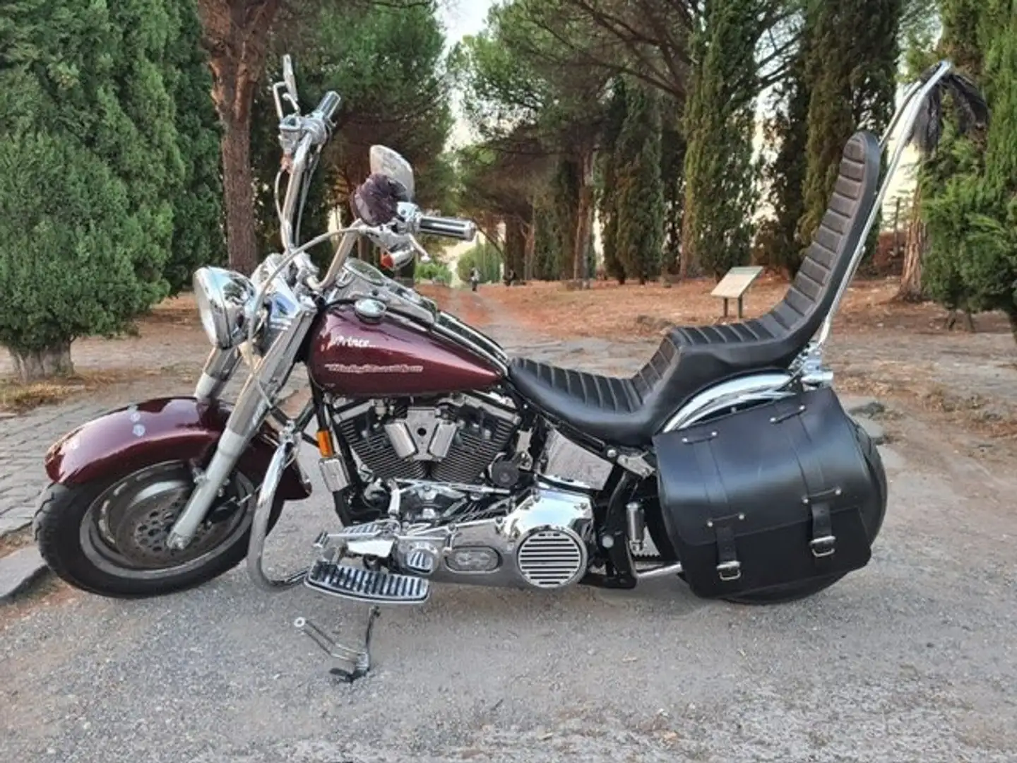 Harley-Davidson Fat Boy fat boy 1340 evolution Piros - 1