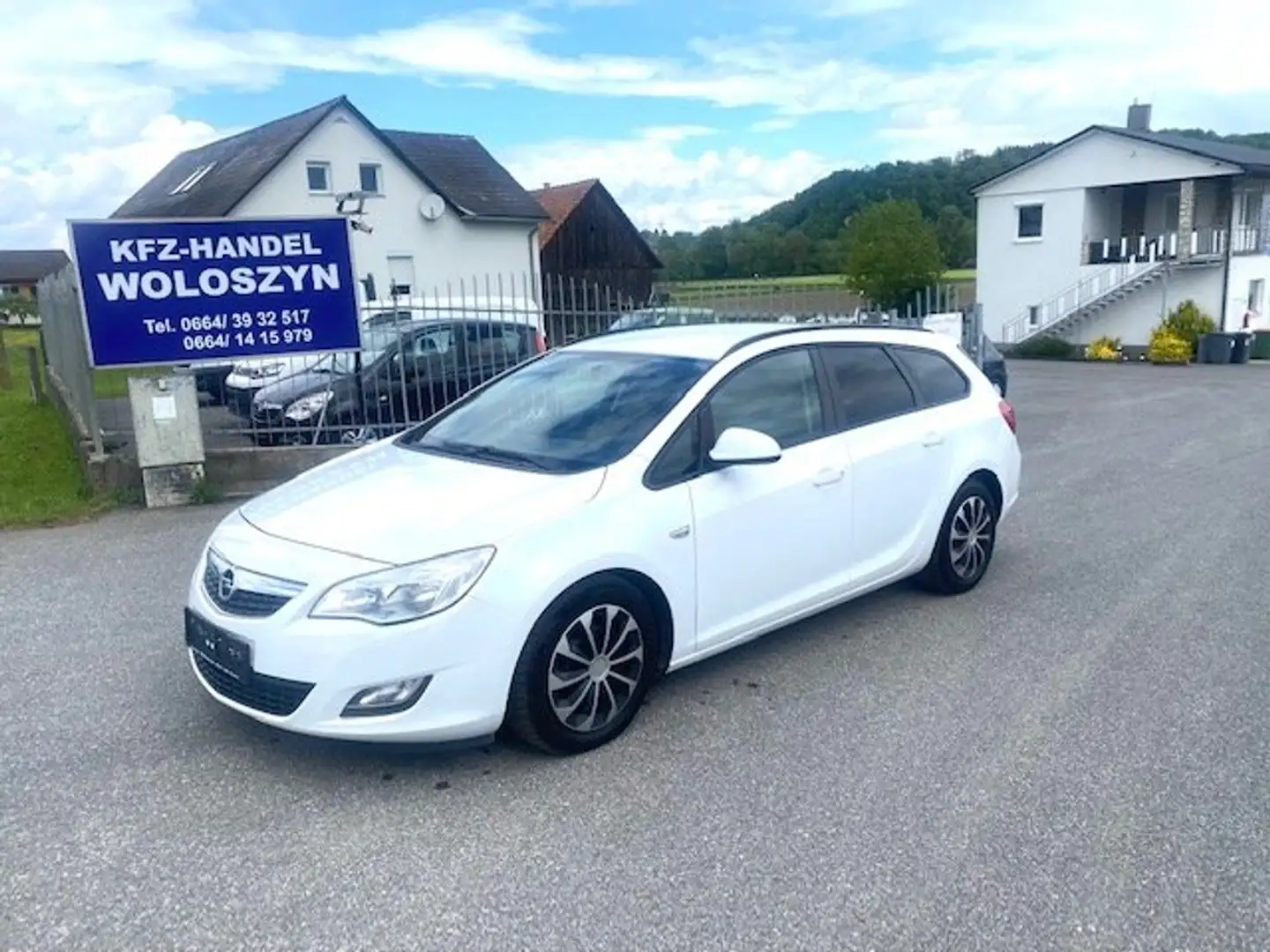 Opel Astra ST 1,3 Ecotec CDTI NEUES PICKERL 2-2025 Weiß - 1