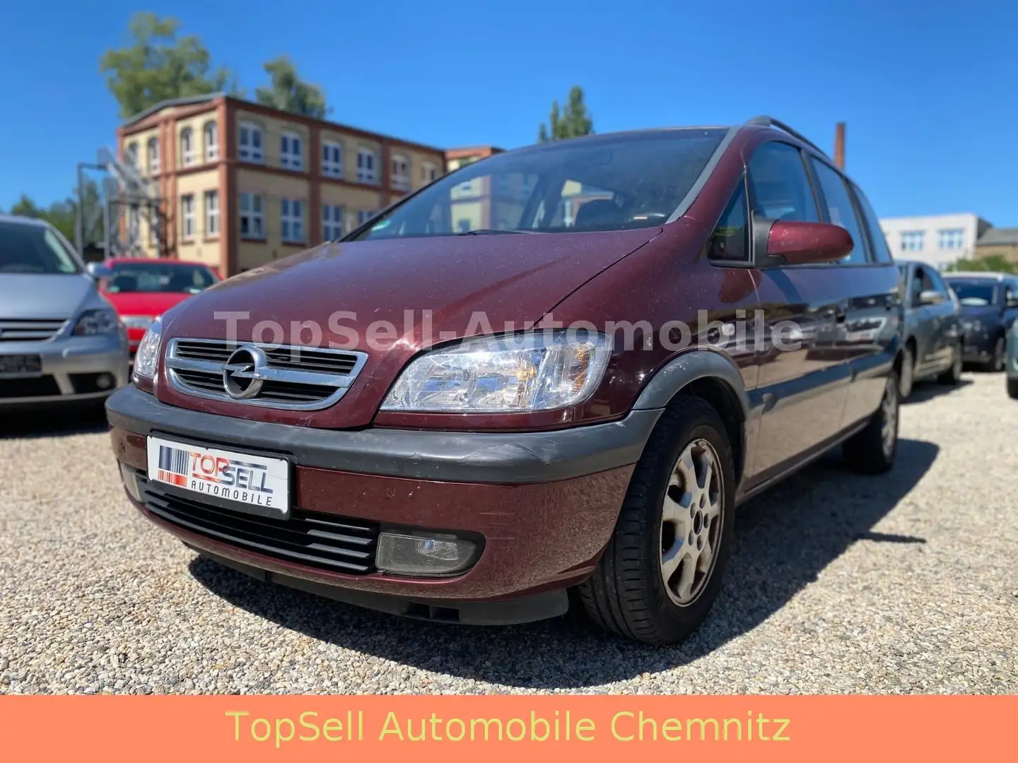 Opel Zafira 1.8 Njoy Automatik Klima AHK Rot - 1