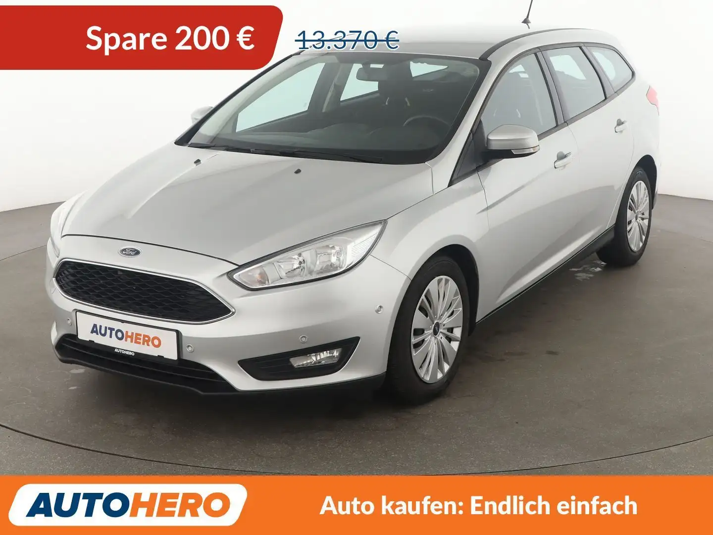 Ford Focus 1.5 TDCi Business Aut.*NAVI*TEMPO*PDC* Grau - 1