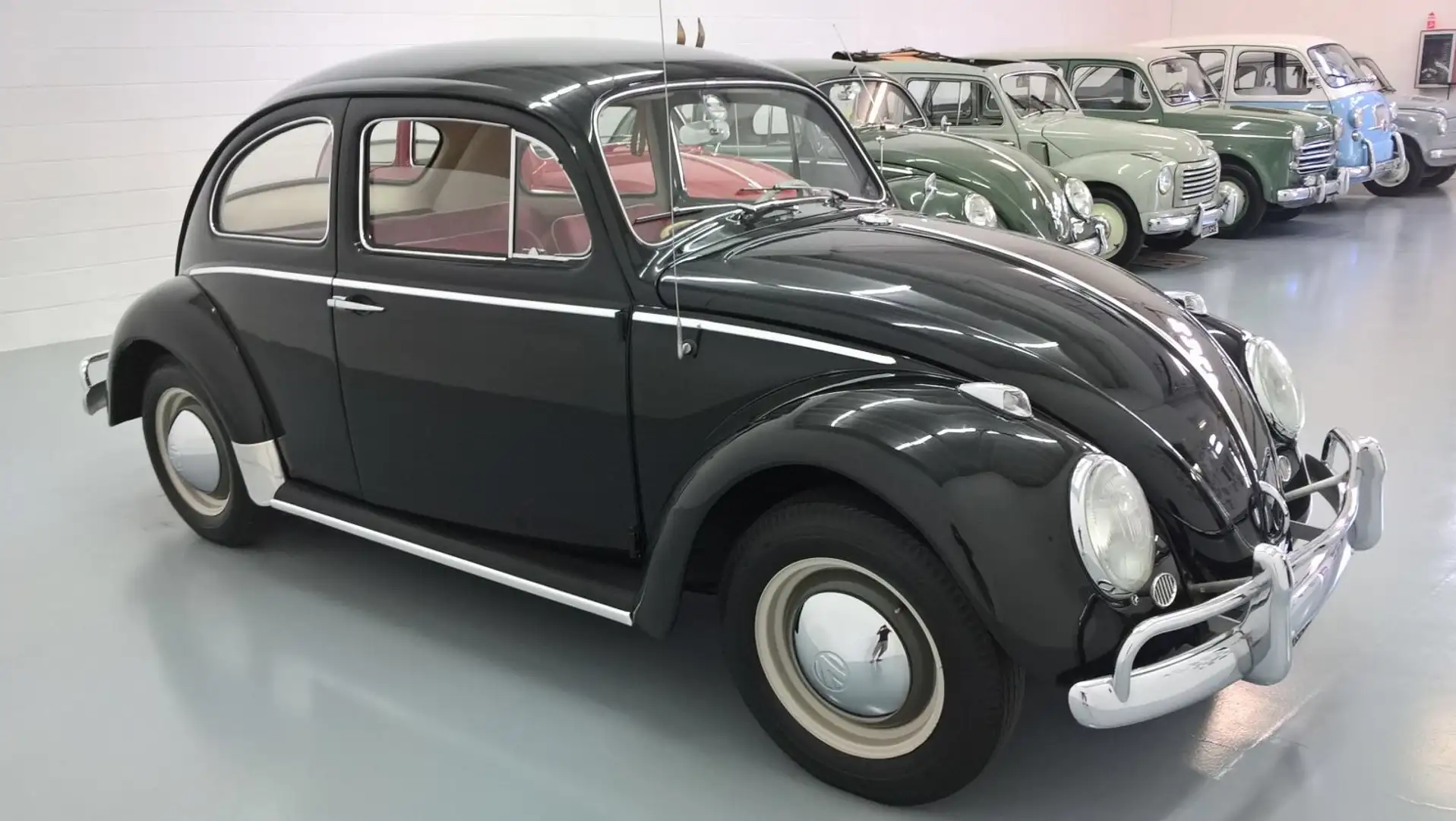 Volkswagen Maggiolino pelle rossa - 1