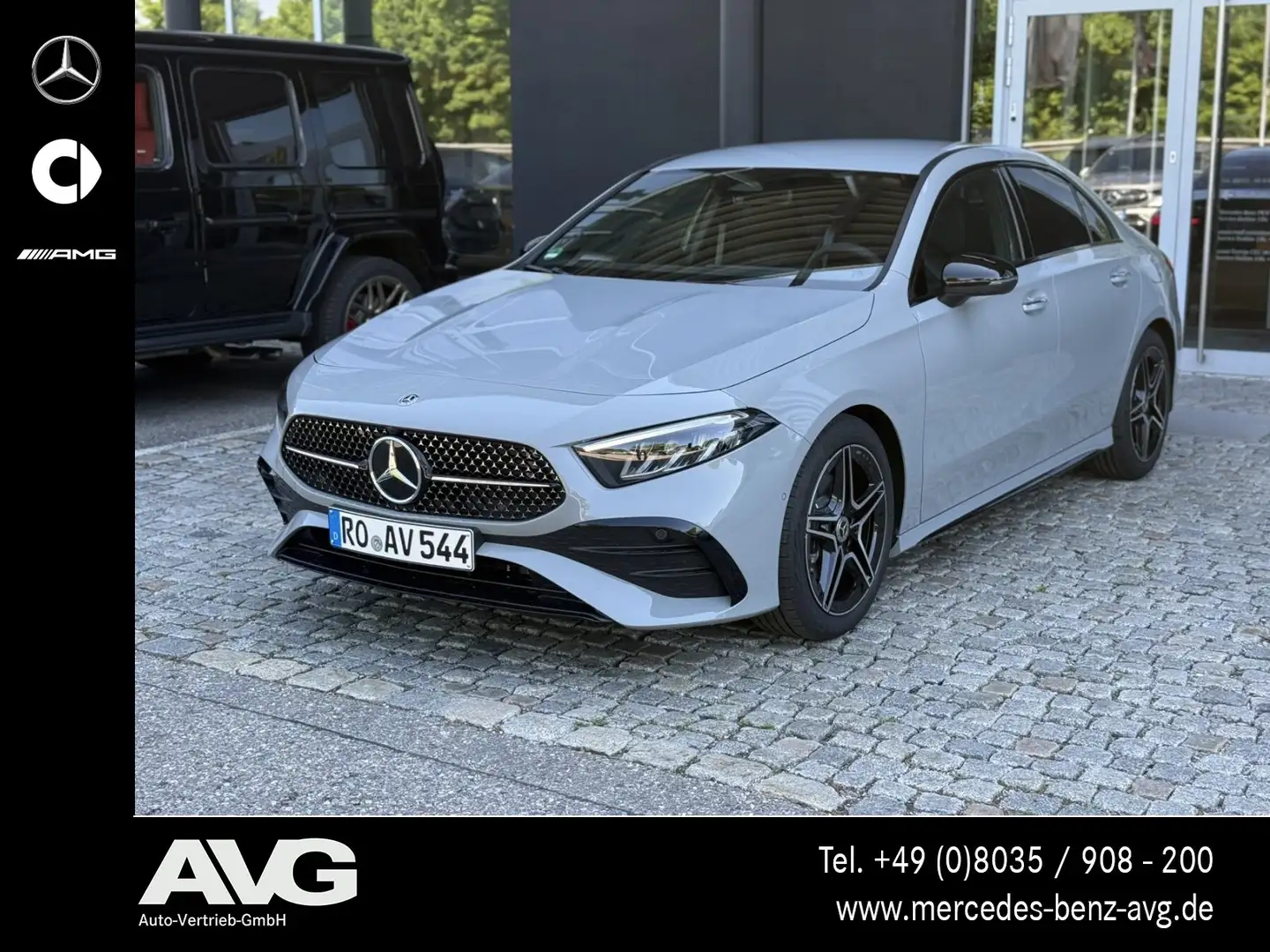 Mercedes-Benz A 200 A 200 Lim AMG Special Edition LED Sound Night RF Grau - 1