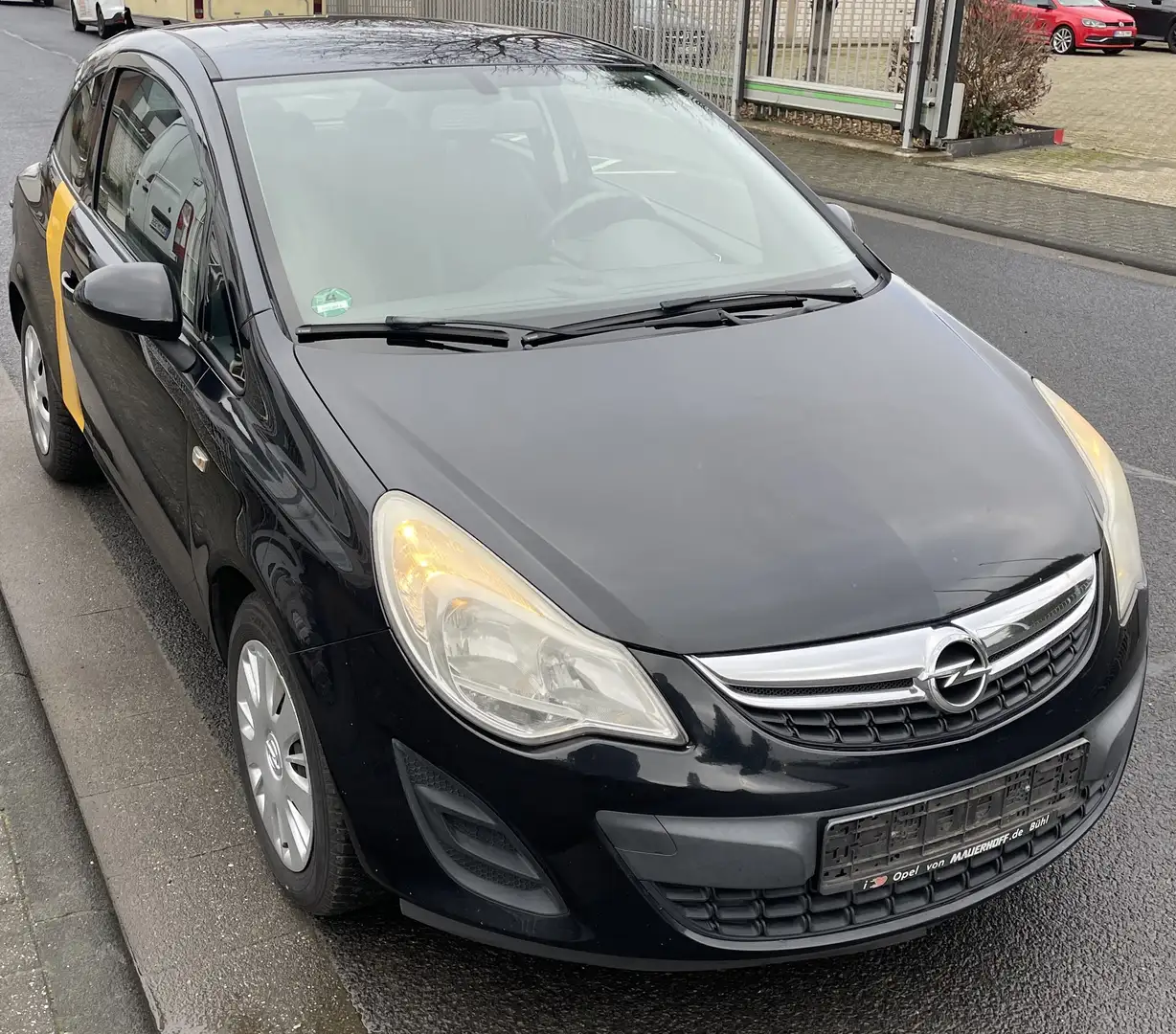 Opel Corsa 1.2 16V BENZIN scheckheftgepflegt KLIMA Schwarz - 1
