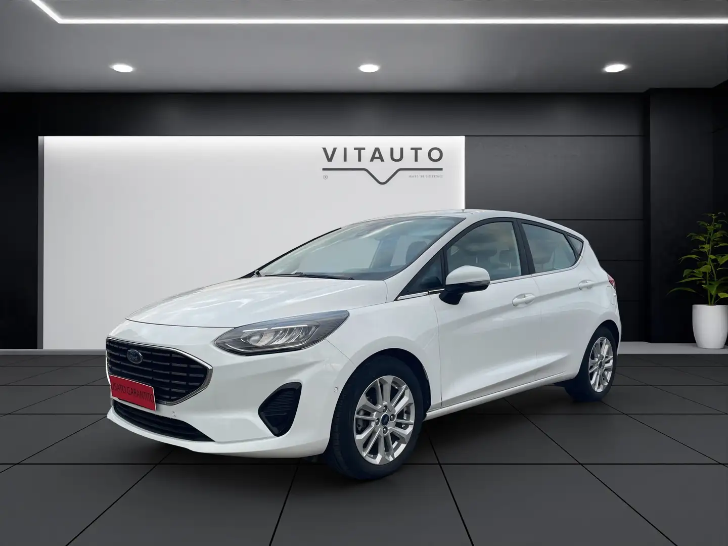 Ford Fiesta Fiesta VII 2022 5p 5p 1.1 Titanium 75cv Weiß - 1
