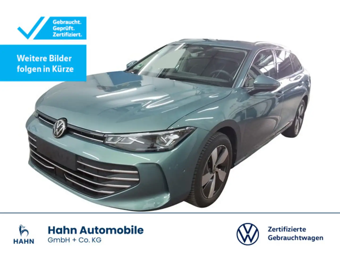 Volkswagen Passat Variant 1.5eTSI DSG Business LED Nav 360° Grün - 1