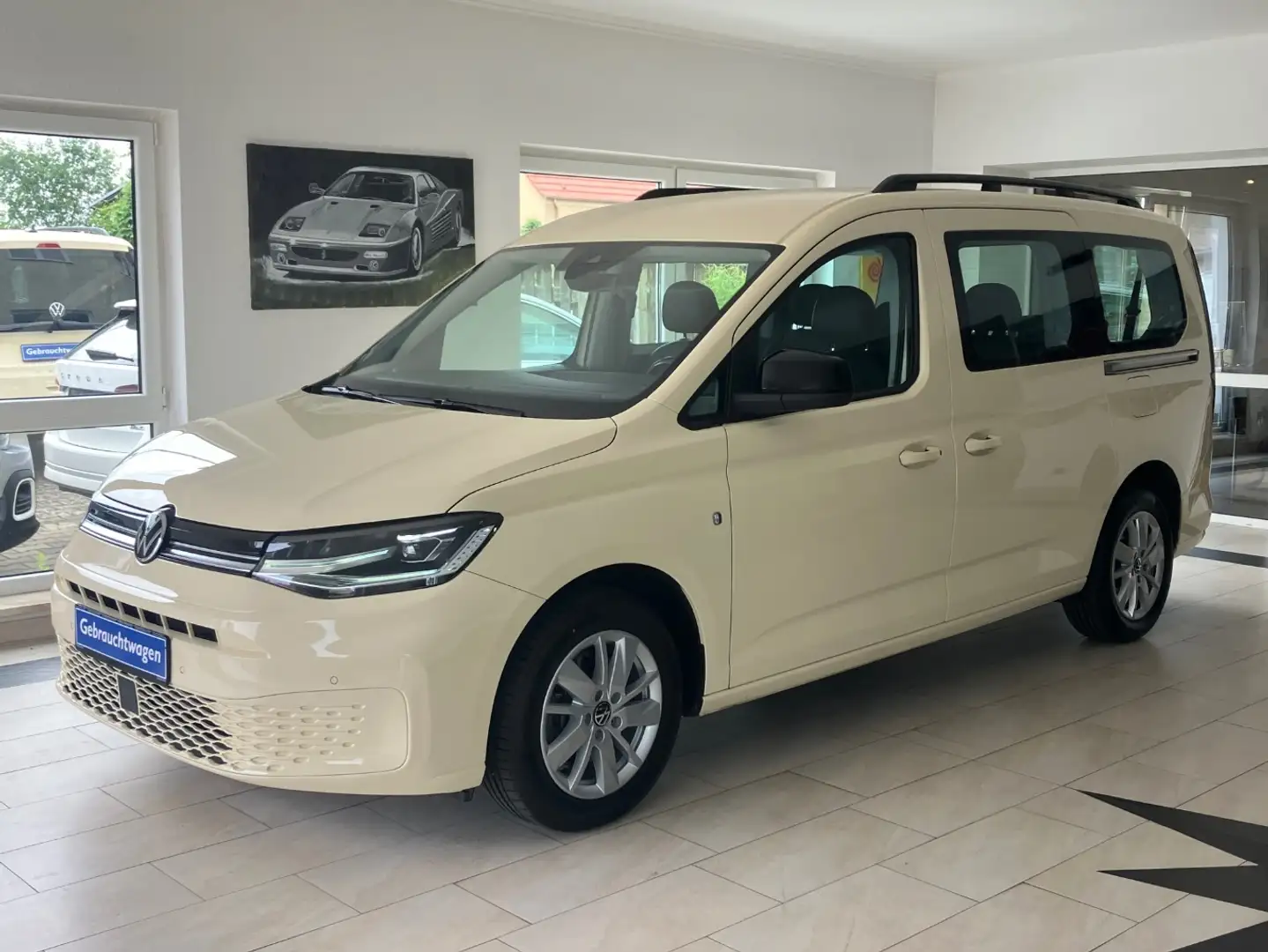 Volkswagen Caddy 2.0 TDI TAXI DSG 7Si. LED ACC Beige - 1