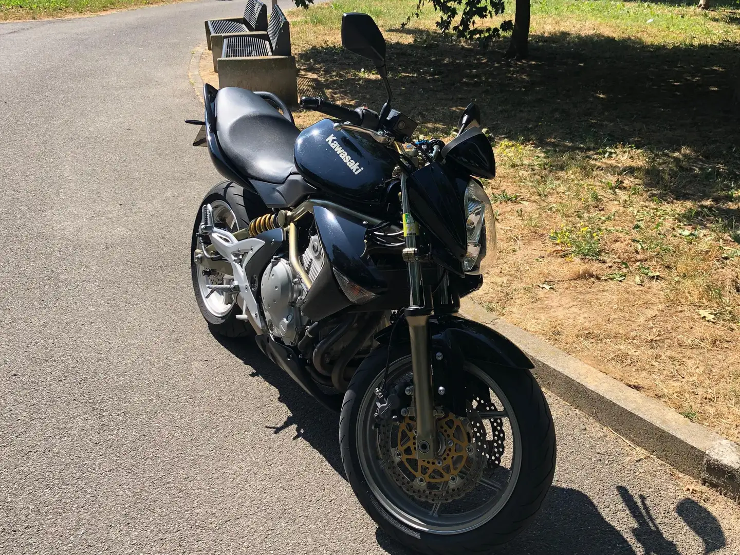 Kawasaki ER - 6 N Noir - 1