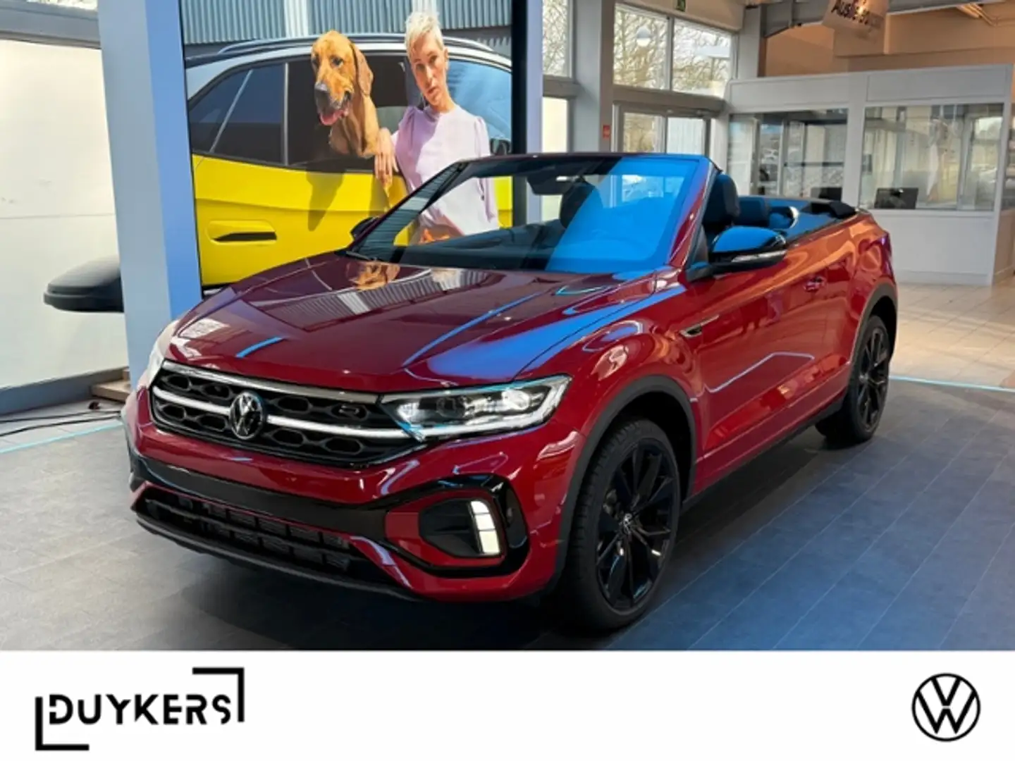 Volkswagen T-Roc Cabriolet 1.5 TSI Black-Style DSG NAVI RFK Rosso - 1