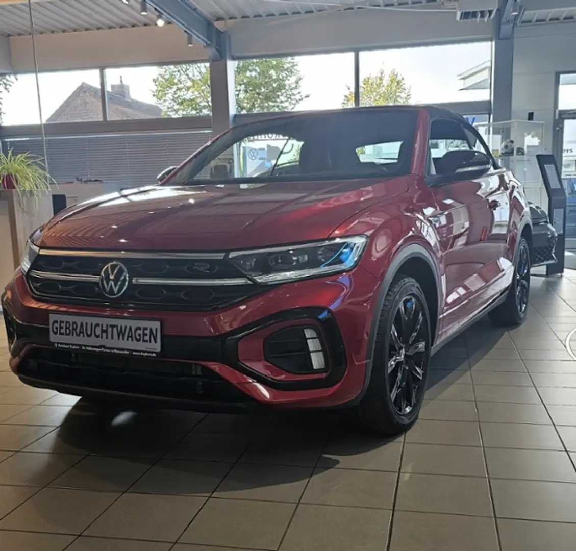 Volkswagen T-Roc Cabriolet 1.5 TSI Black-Style DSG NAVI RFK Rouge - 2