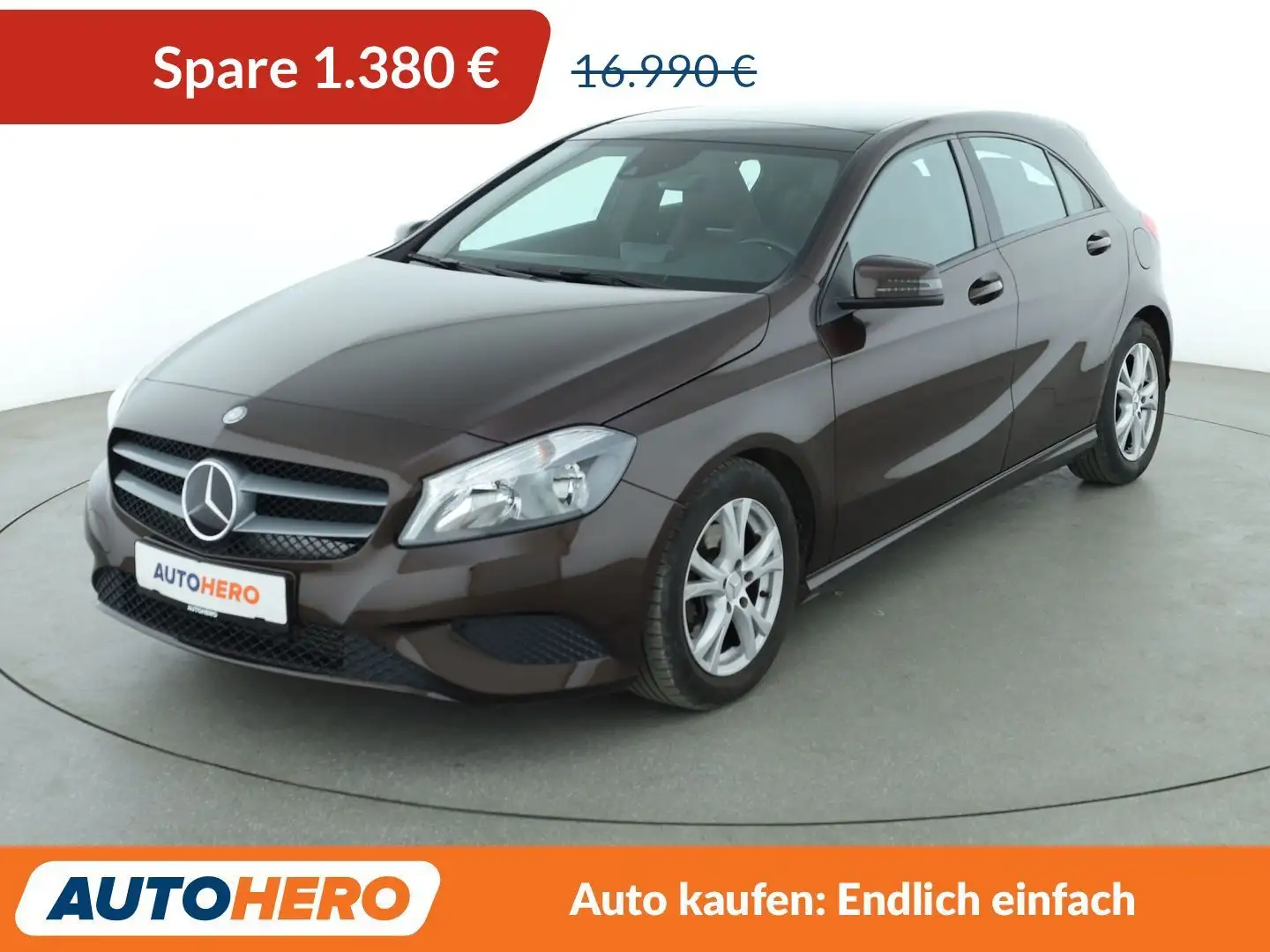 Mercedes-Benz A 180 A 180 BlueEfficiency Aut.*ACC*CAM*SHZ*KLIMA* Braun - 1