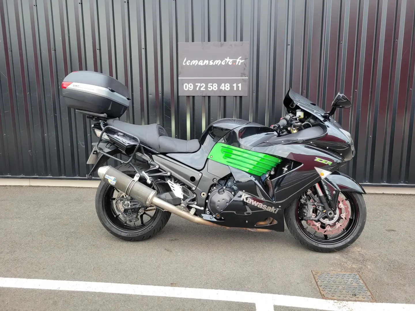 Kawasaki ZZR 1400 Vert - 1