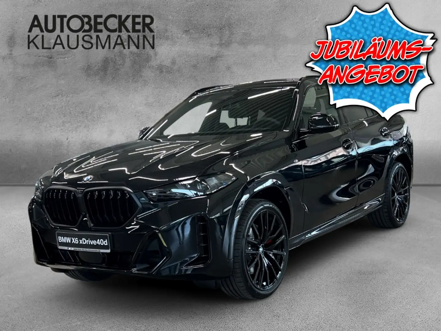 BMW X6 xDrive40d M SPORT Pro LMR 22'' HUD AD StandHZG AHK Чорний - 1