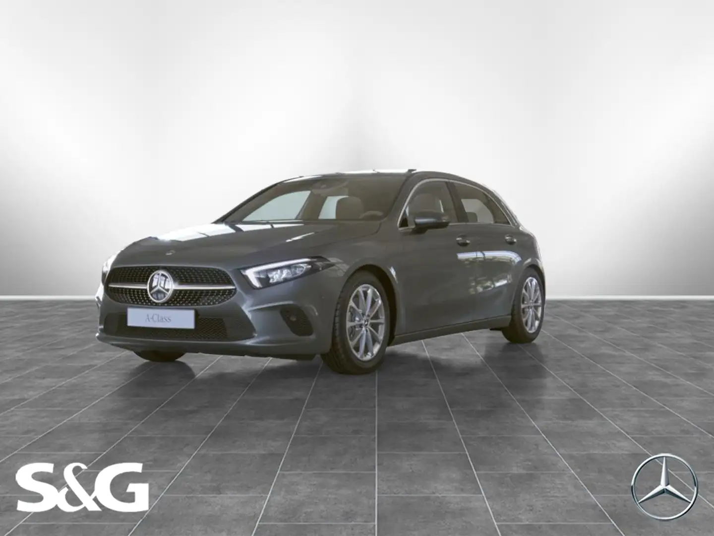 Mercedes-Benz A 200 DISTRONIC+360°+CARPLAY+PDC+MBUX+LED+17" Grau - 1