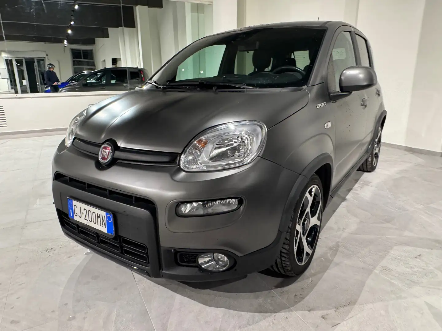 Fiat Panda Panda III 1.0 firefly hybrid Sport s Grijs - 2