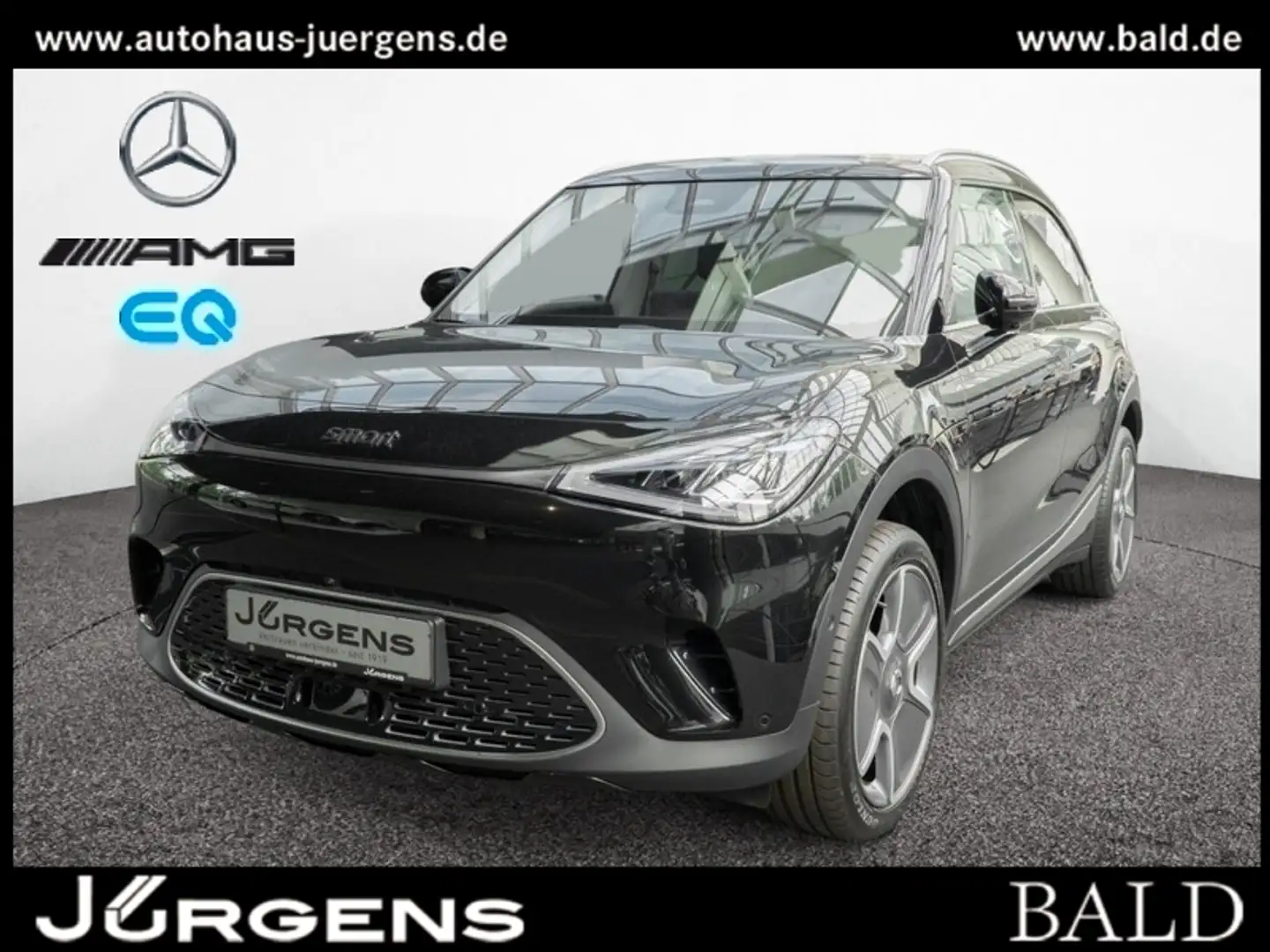 smart #1 Pulse +Pano+360+HUD+Ambiente+Totw+Distr+Keyl Negru - 1