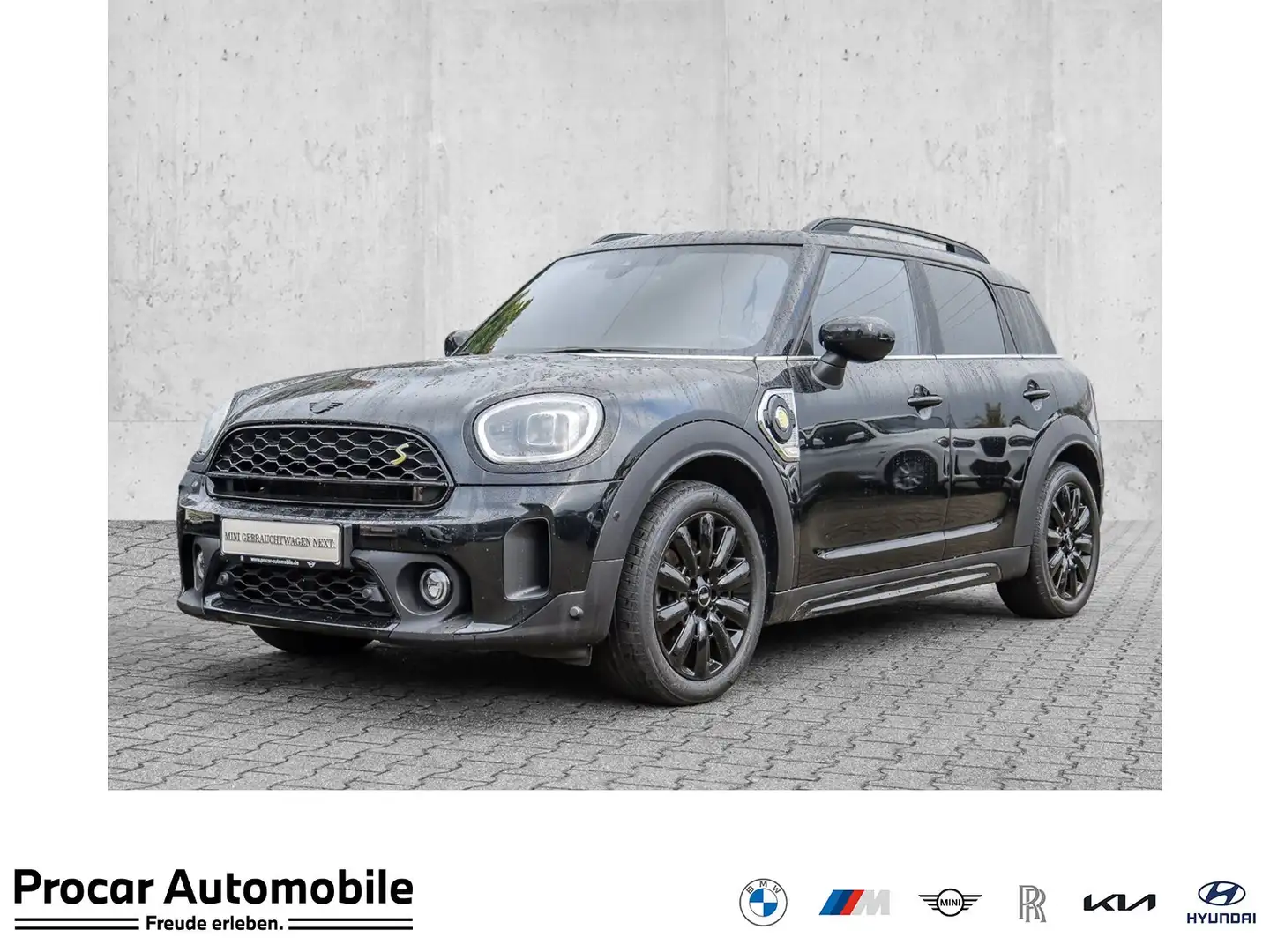 MINI Cooper SE Countryman Cooper SE ALL4 Countryman Navi+HuD+KZG+RFK+SHZ+Led Schwarz - 1