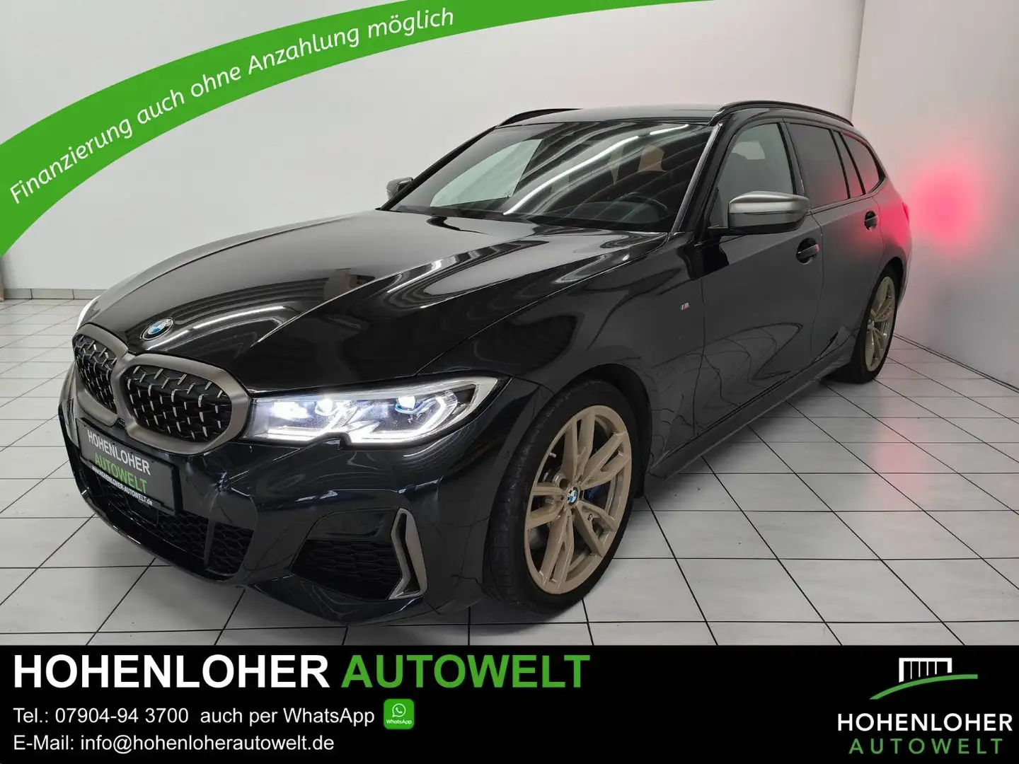 BMW 340 Touring xDrive *LASER *HUD *AHK*ACC* Black - 1