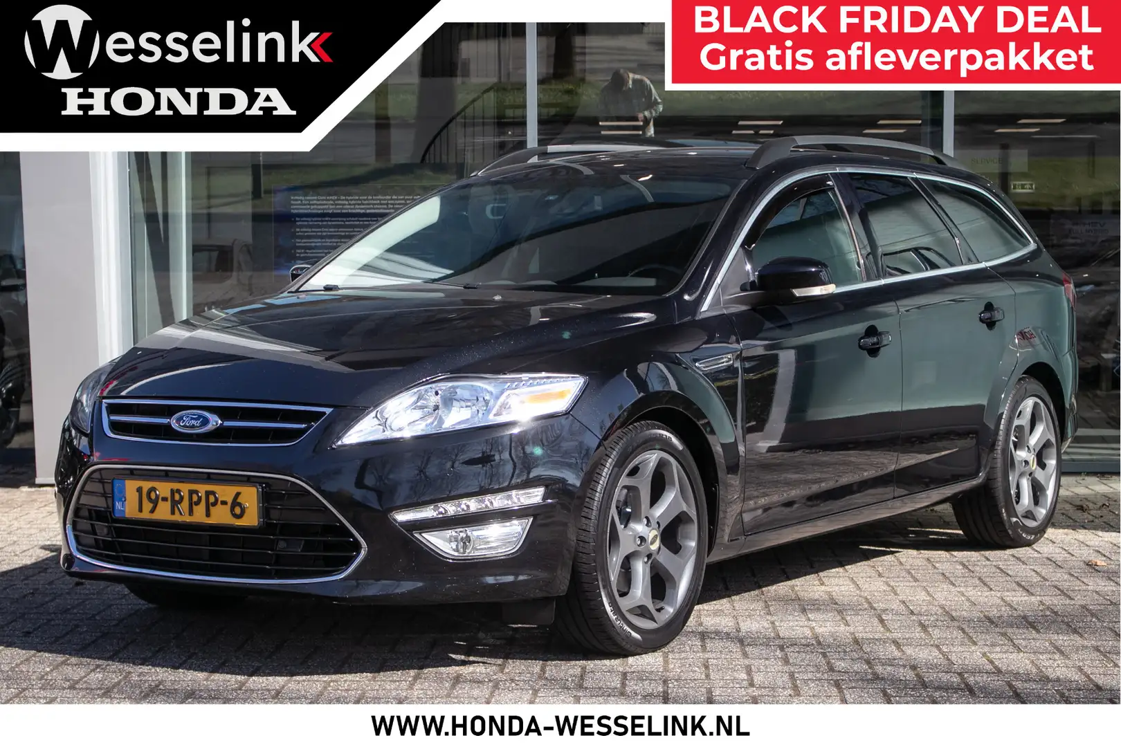 Ford Mondeo Wagon 2.0 EcoBoost Titanium Automaat | Navigatie | Schwarz - 1