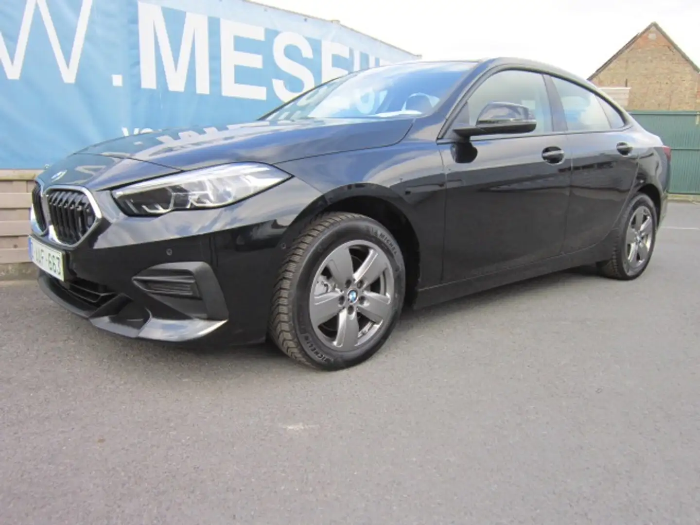 BMW 218 iA Gran Coupé PROF NAVI + AUTOMAAT + CARPLAY Noir - 1