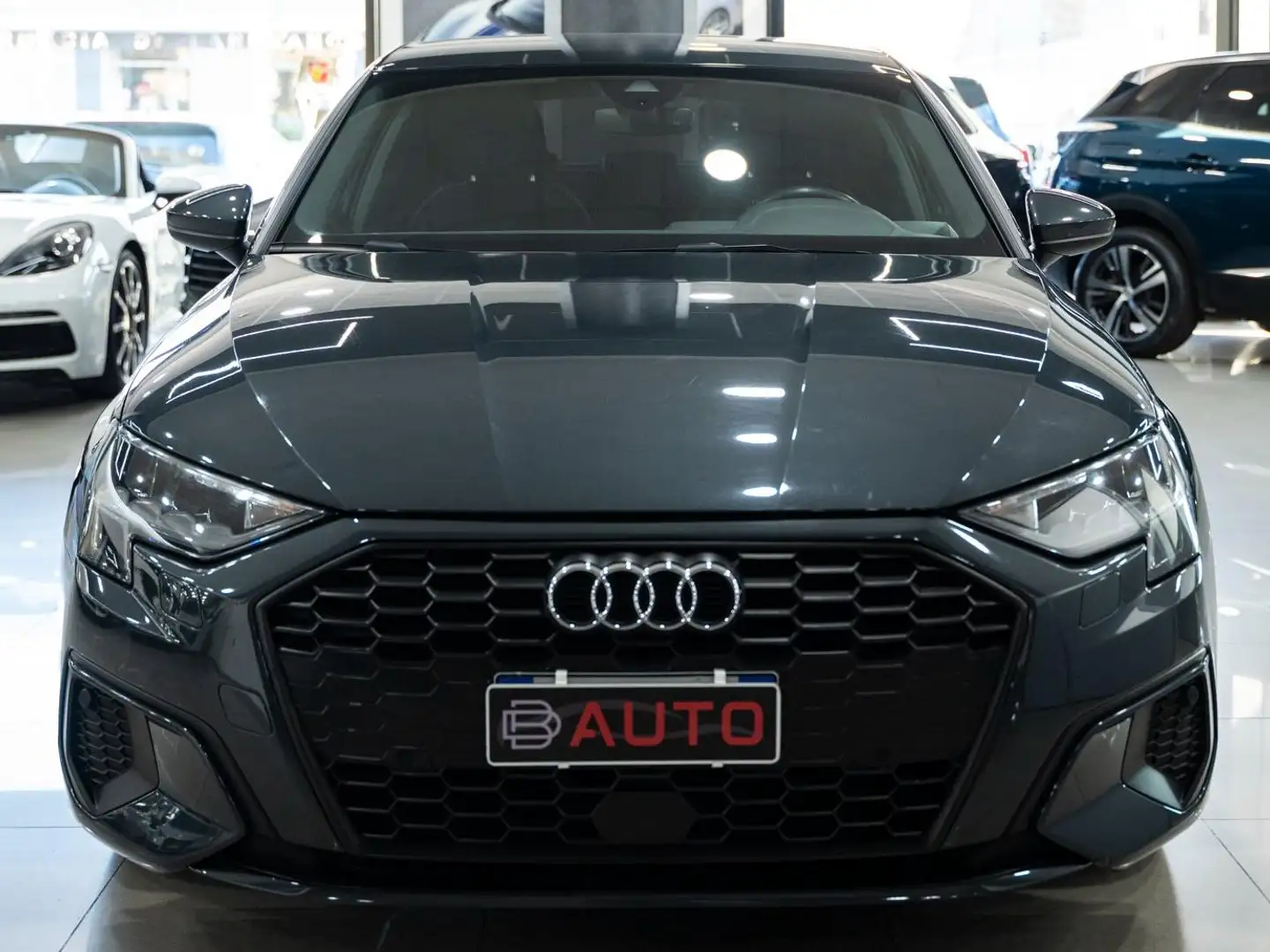 Audi A3 SPB 35 TDI S TRONIC SPORT NAVI FULL OPTIONAL ITALY Grijs - 2