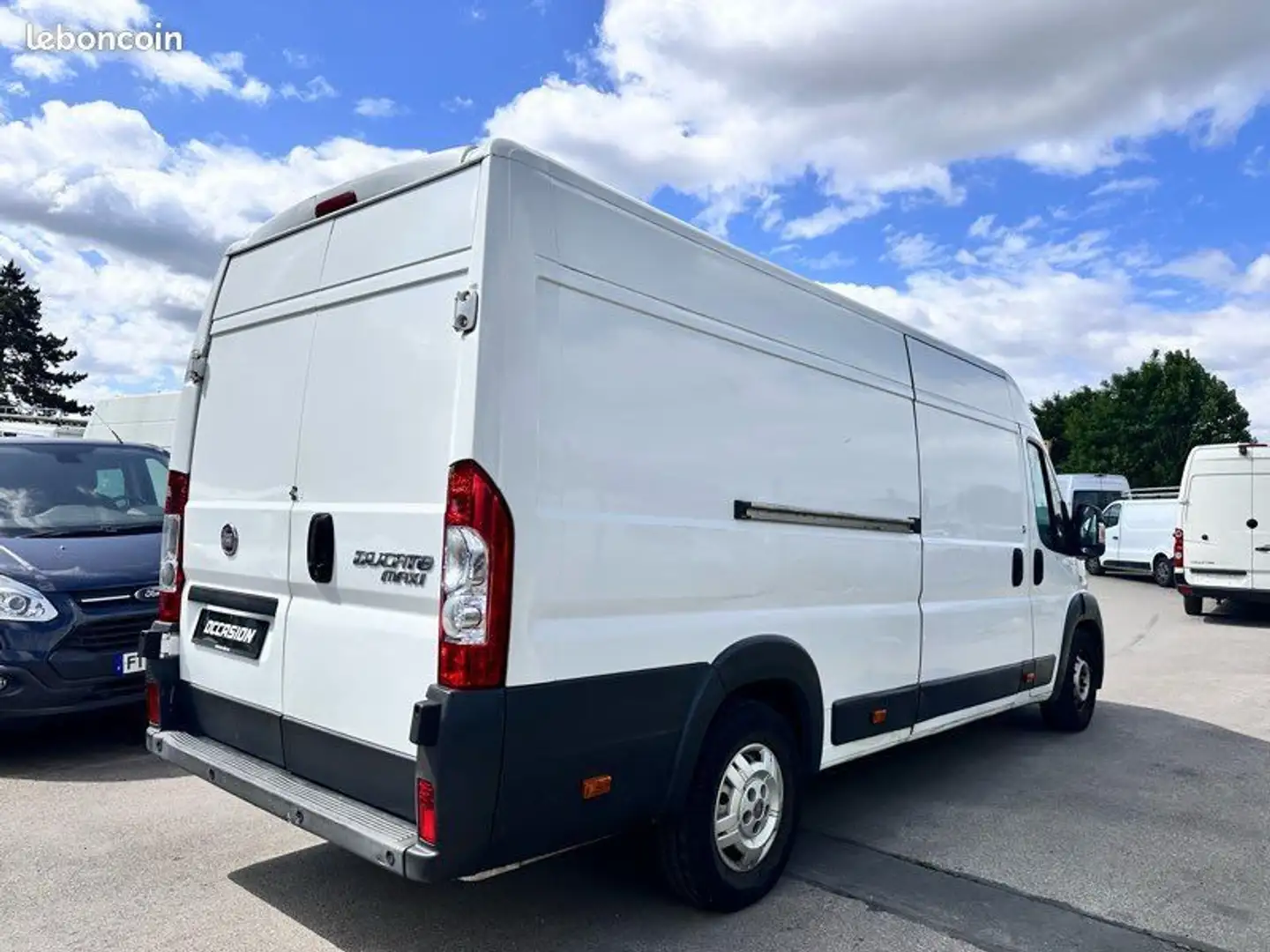 Fiat Ducato 2.3 Mjt 120cv L4H2 Clim régulateur Blanc - 2